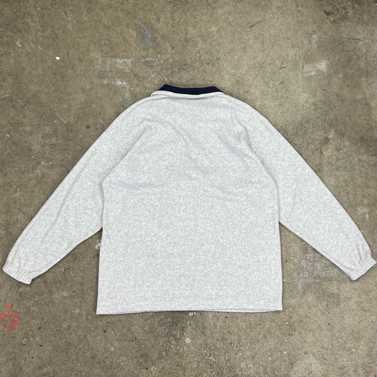 Ecko Unltd. × Vintage Grey Ecko Unltd 1/4 Zip Fleece Sweatshirt Size US XL / EU 56 / 4 - 5 Thumbnail