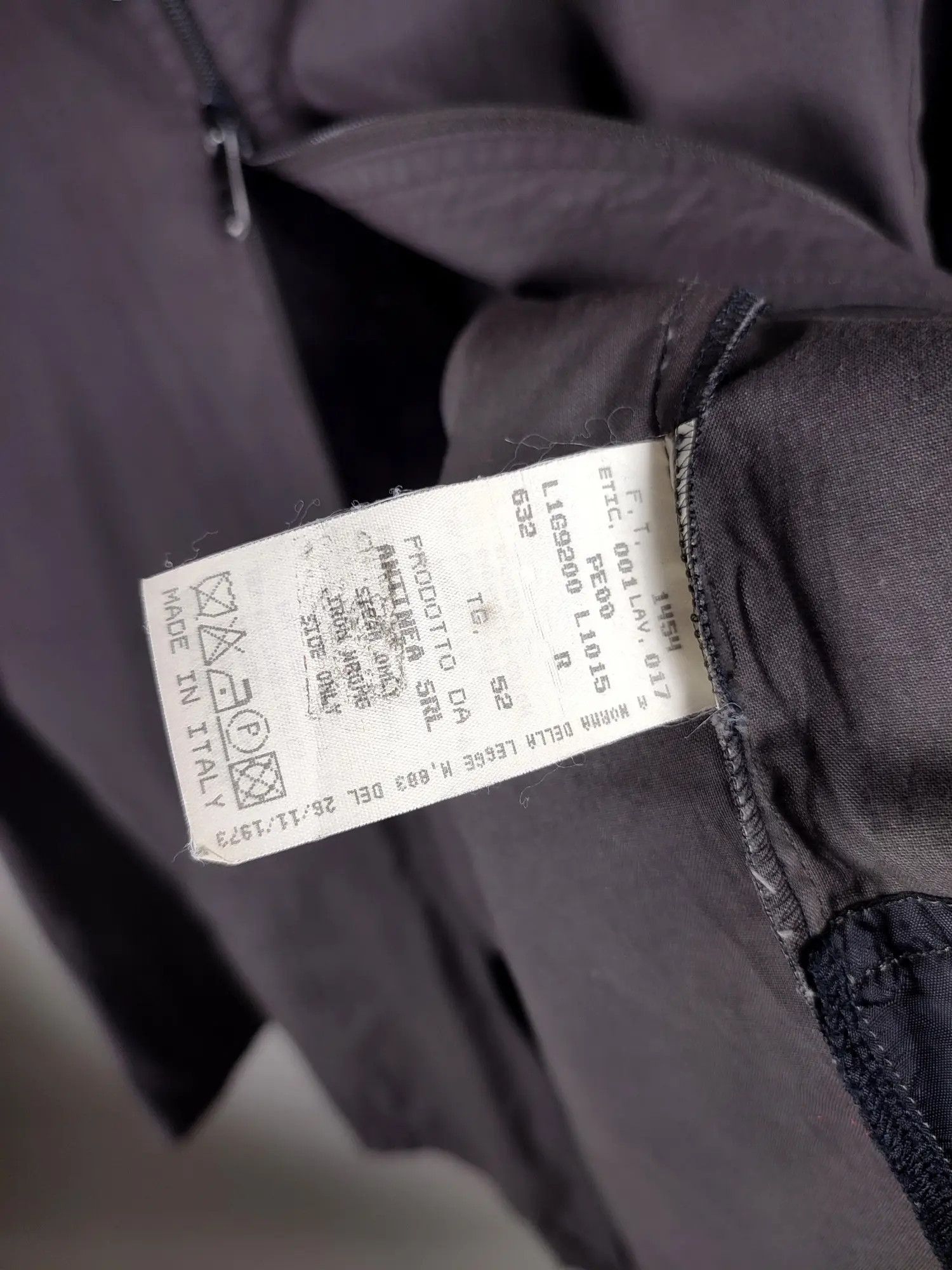 Emporio Armani 90's Emporio Armani Vintage Chore PU Worker jacket Size US XL / EU 56 / 4 - 14 Thumbnail