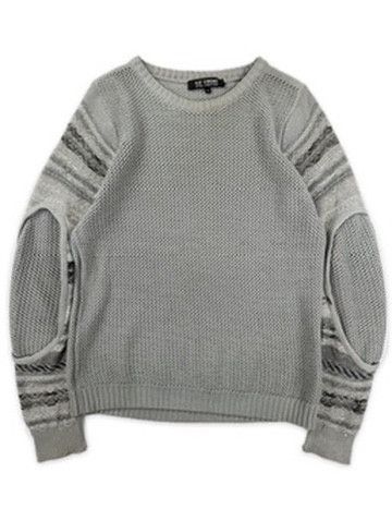 Raf Simons SS06 Raf Simons ‘Icarus Surgit’ Elbow Cut Out Knitted Sweater Size US S / EU 44-46 / 1 - 1 Thumbnail