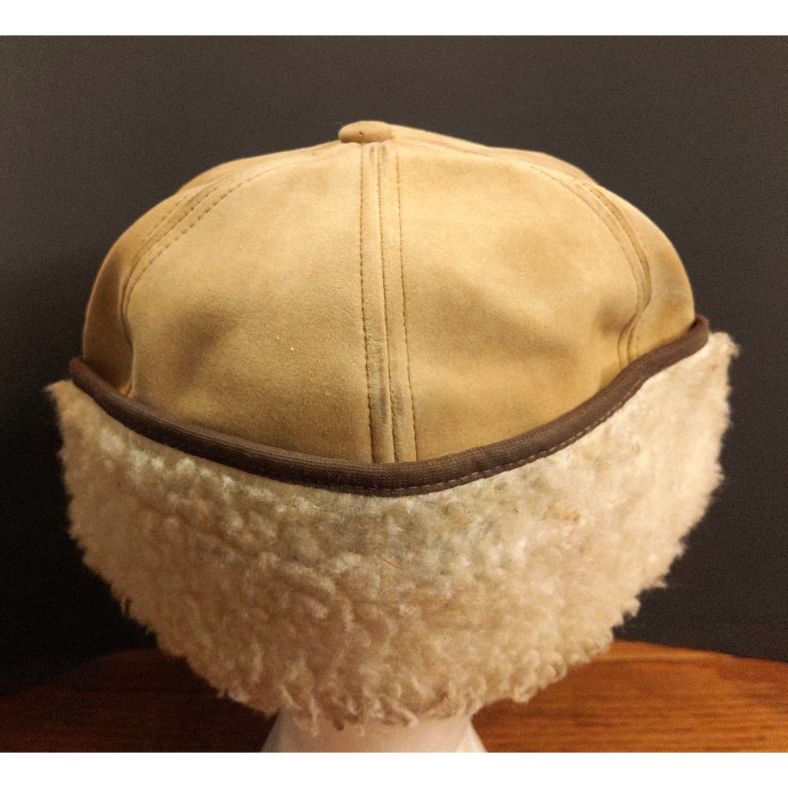 Vintage Vintage Garst Seed Corn Faux Suede Trapper Hat Beige Large L Men Workwear Cap Size US L / EU 52-54 / 3 - 5 Thumbnail