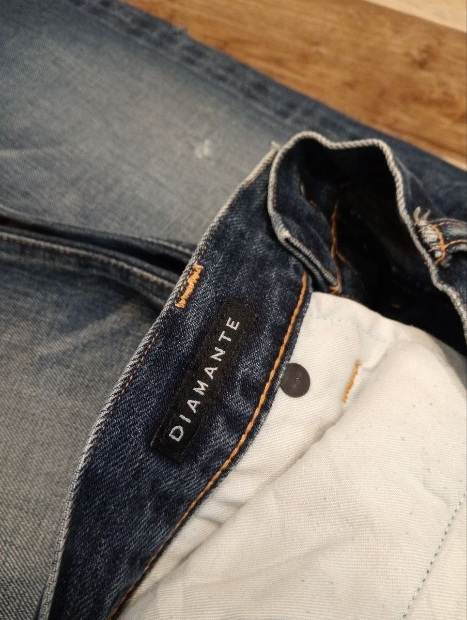 KURO KURO JAPAN DIAMANTE BLUE DENIM SELVEDGE PANTS Size US 33 - 10 Thumbnail