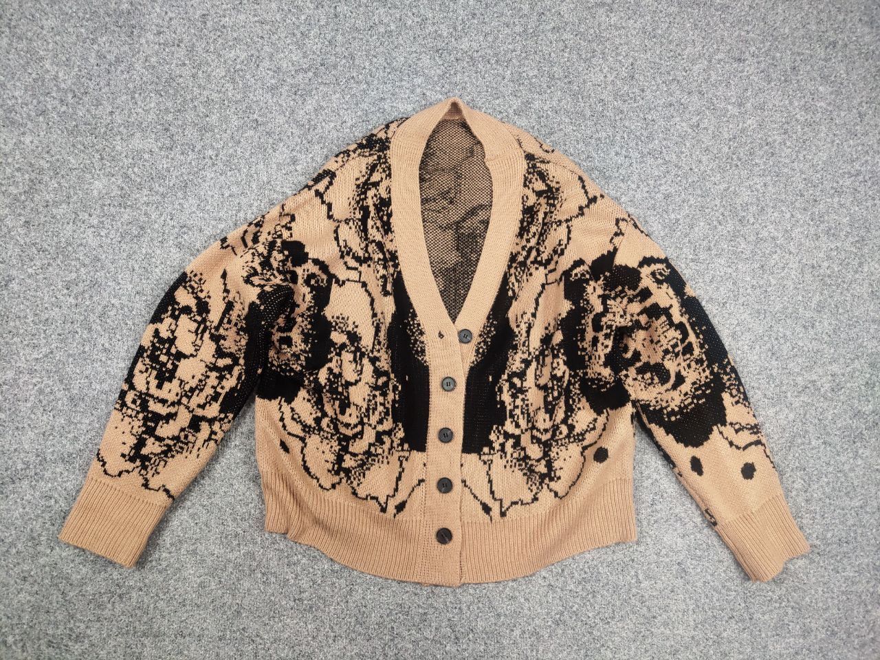 Japanese Brand Vintage Japan hysteric glamour Style Knit Pattern Cardigan Size US M / EU 48-50 / 2 - 8 Thumbnail