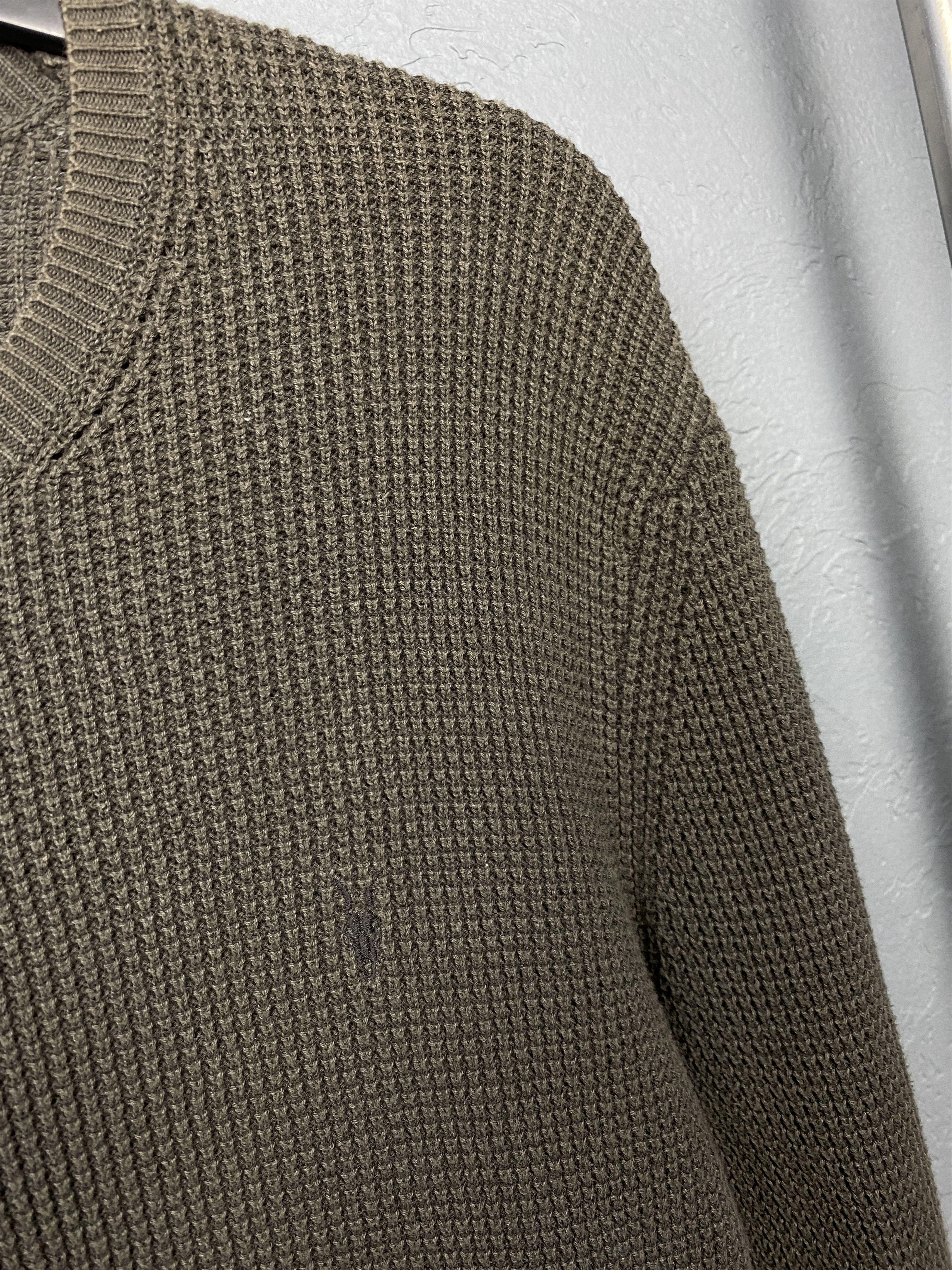Allsaints Allsaints Mens Trias Crew Neck Knit Sweater Size US XS / EU 42 / 0 - 3 Thumbnail