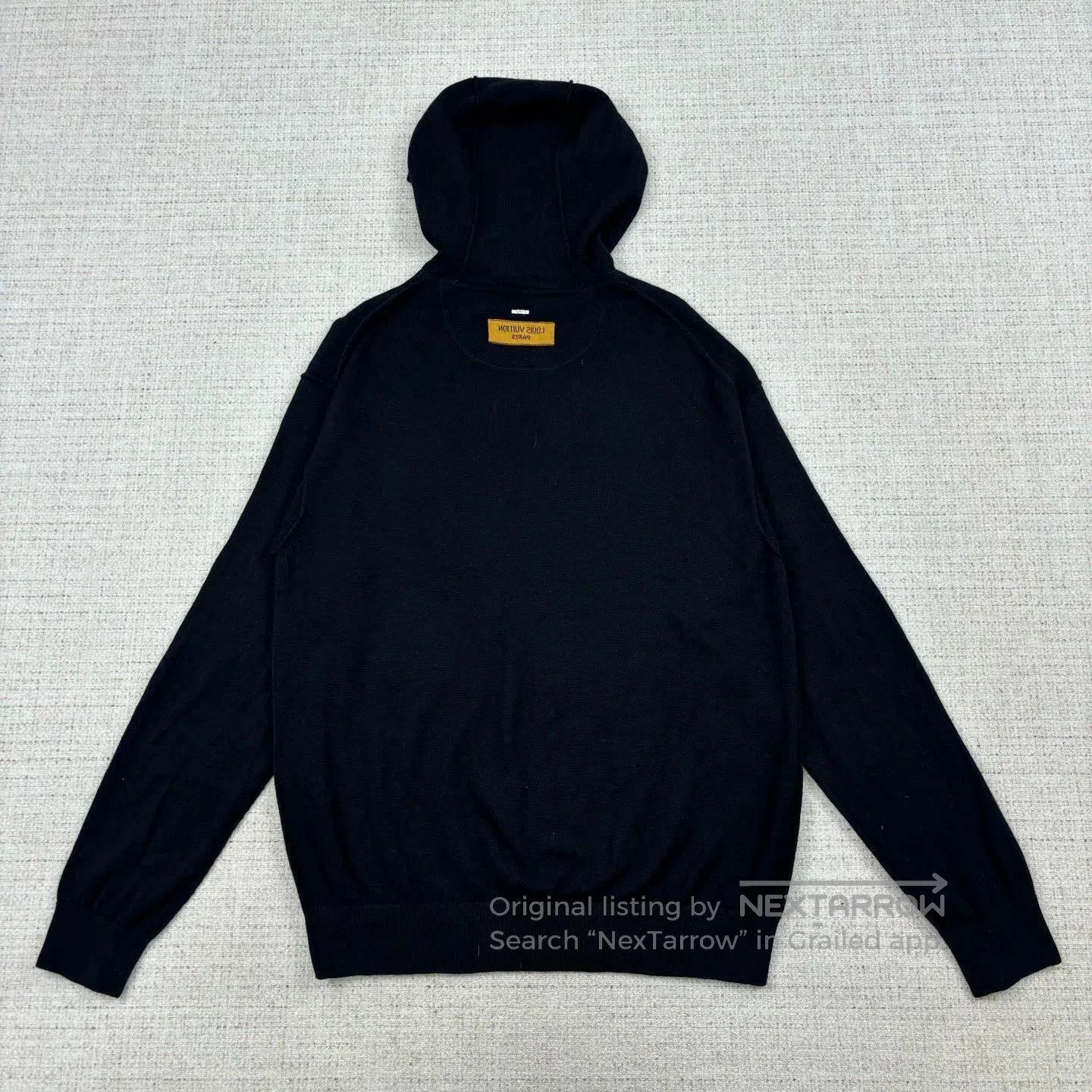 Louis Vuitton Louis Vuitton Solid Back Logo Hoodie. Size US L / EU 52-54 / 3 - 2 Thumbnail