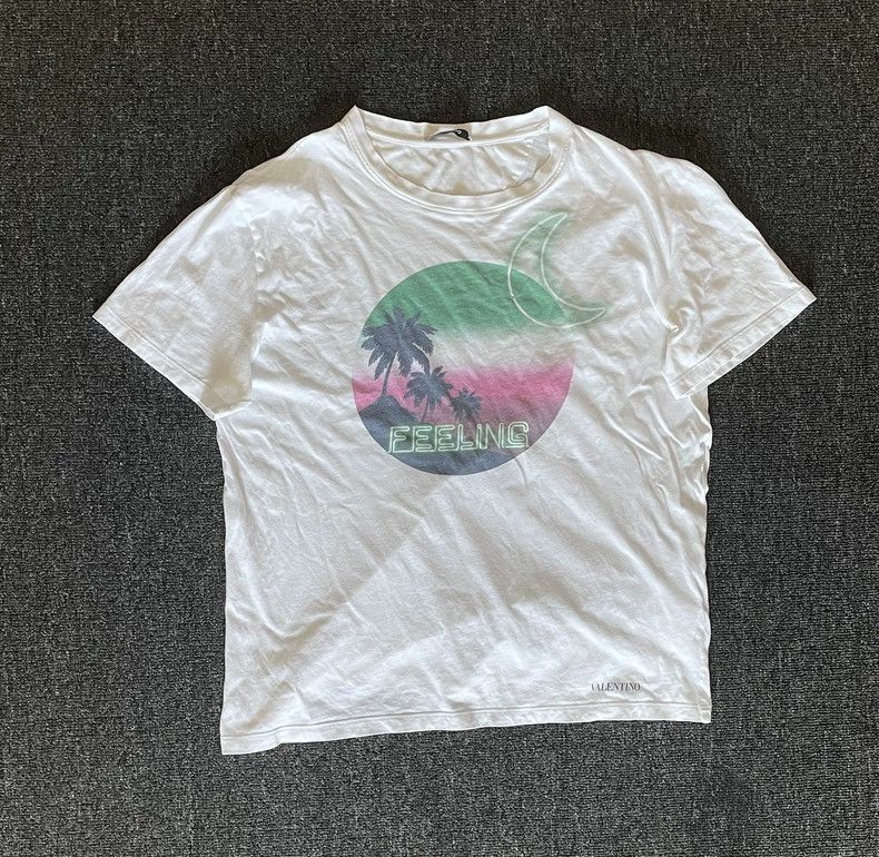 Valentino Valentino white short sleeves 2505-Nextarrow Size US S / EU 44-46 / 1 - 1 Thumbnail