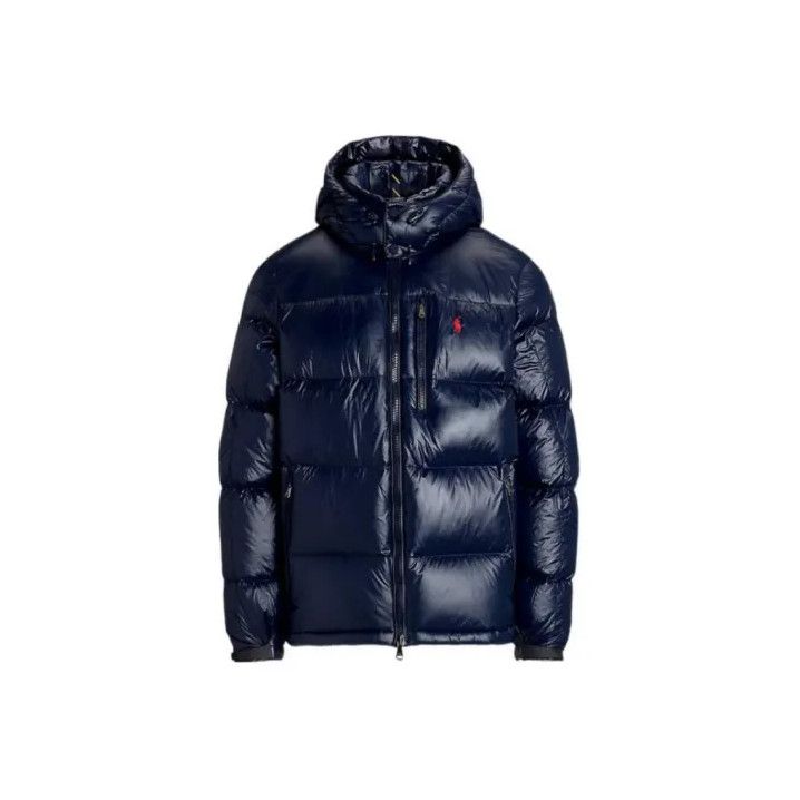 Polo Ralph Lauren Polo Ralph Lauren Solid Pony Embroidered Hooded Down Jacket Size US XL / EU 56 / 4 - 1 Thumbnail