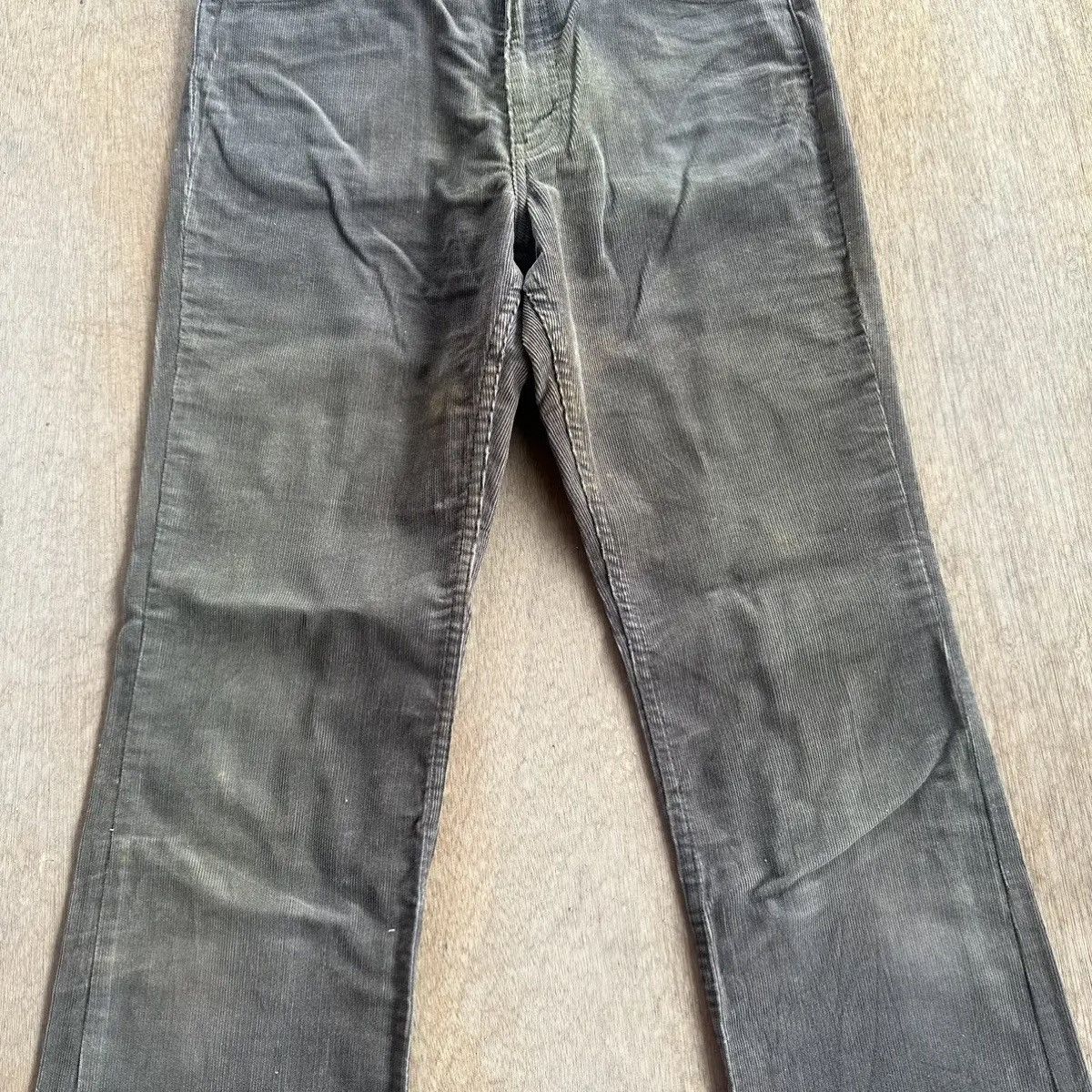Levi's 90’s Vintage Levi’s 517 FLARE/BOOTCUT Corduroy Madein Japan Size US 31 - 4 Thumbnail