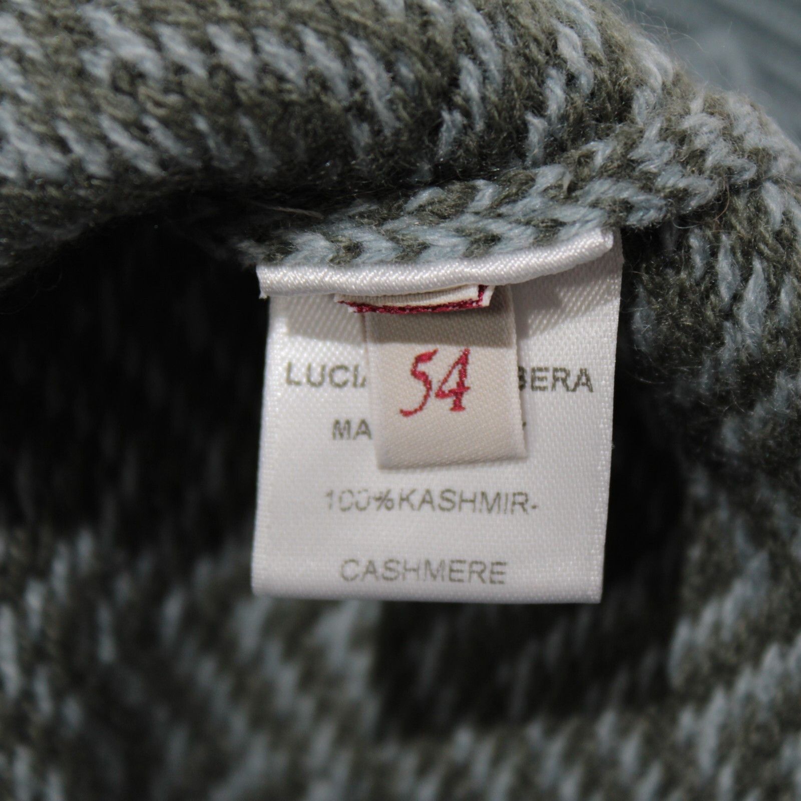 Luciano Barbera Luciano Barbera Sweater Size US XL in Blue Size US XL / EU 56 / 4 - 8 Thumbnail