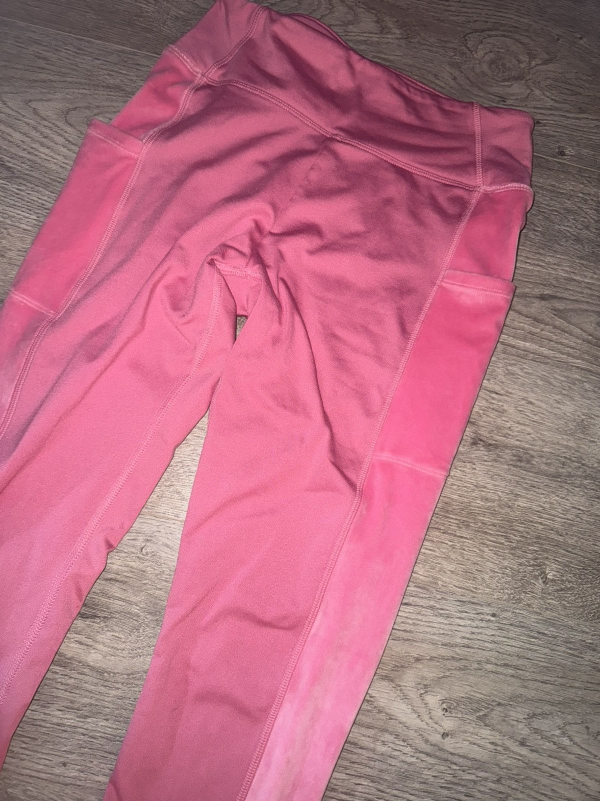 Victoria's Secret Y2K Victoria’s Secret PINK Active VELOUR Leggings Size 27" / US 4 / IT 40 - 2 Thumbnail