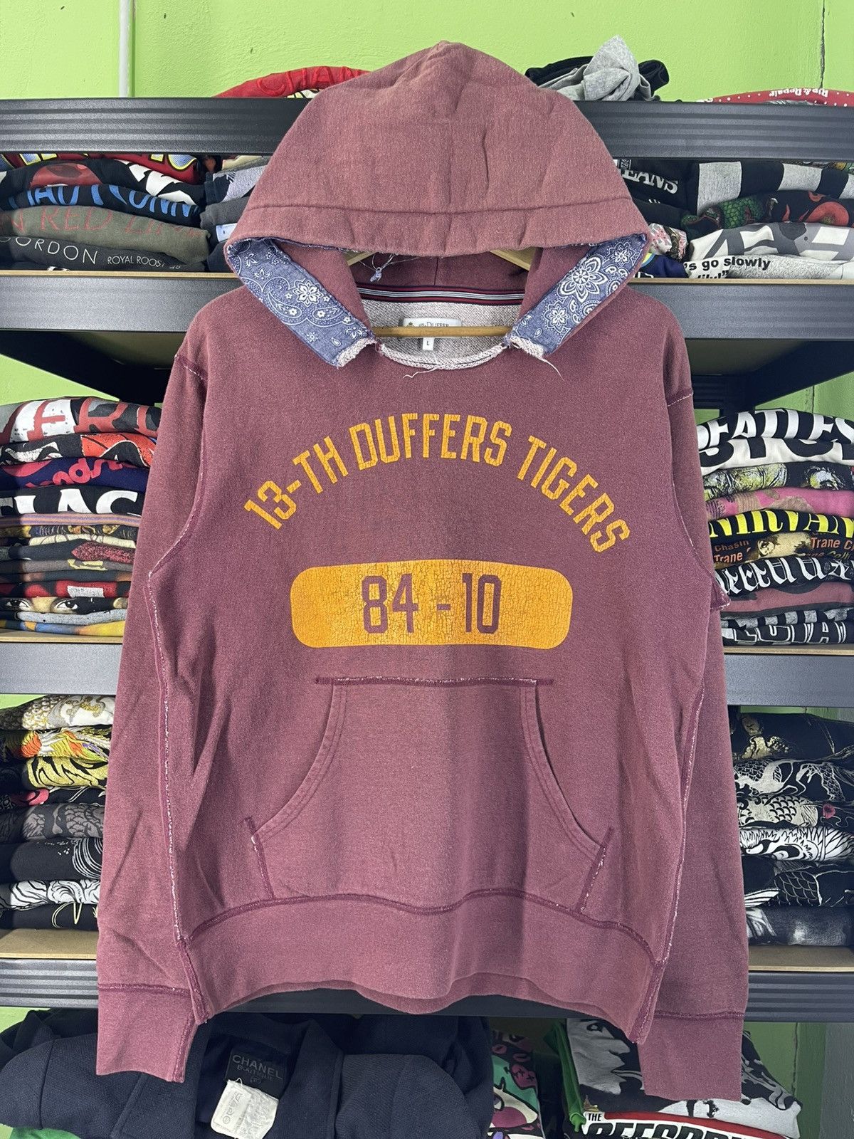 The Duffer of St.George Vintage The Duffer of St. Geogre Tigers 84-10 Hoodie Size US L / EU 52-54 / 3 - 2 Thumbnail