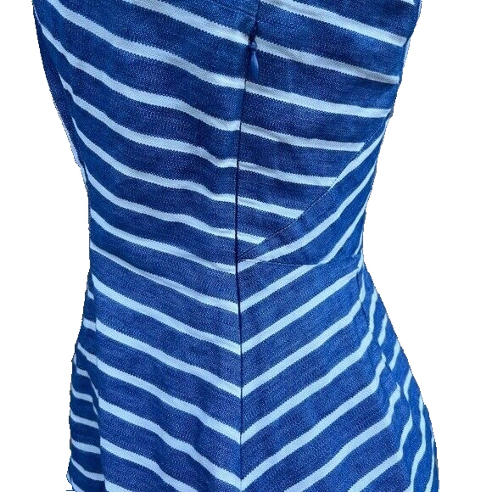 Vineyard Vines Vineyard Vines dress flare babydoll blue size 4 A000258 Size S / US 4 / IT 40 - 3 Thumbnail