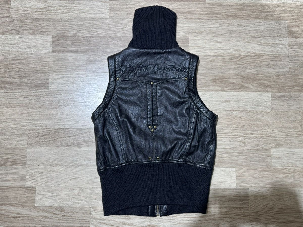 Harley Davidson Harley Davidson Leather vest jacket XS Size XS / US 0-2 / IT 36-38 - 7 Thumbnail