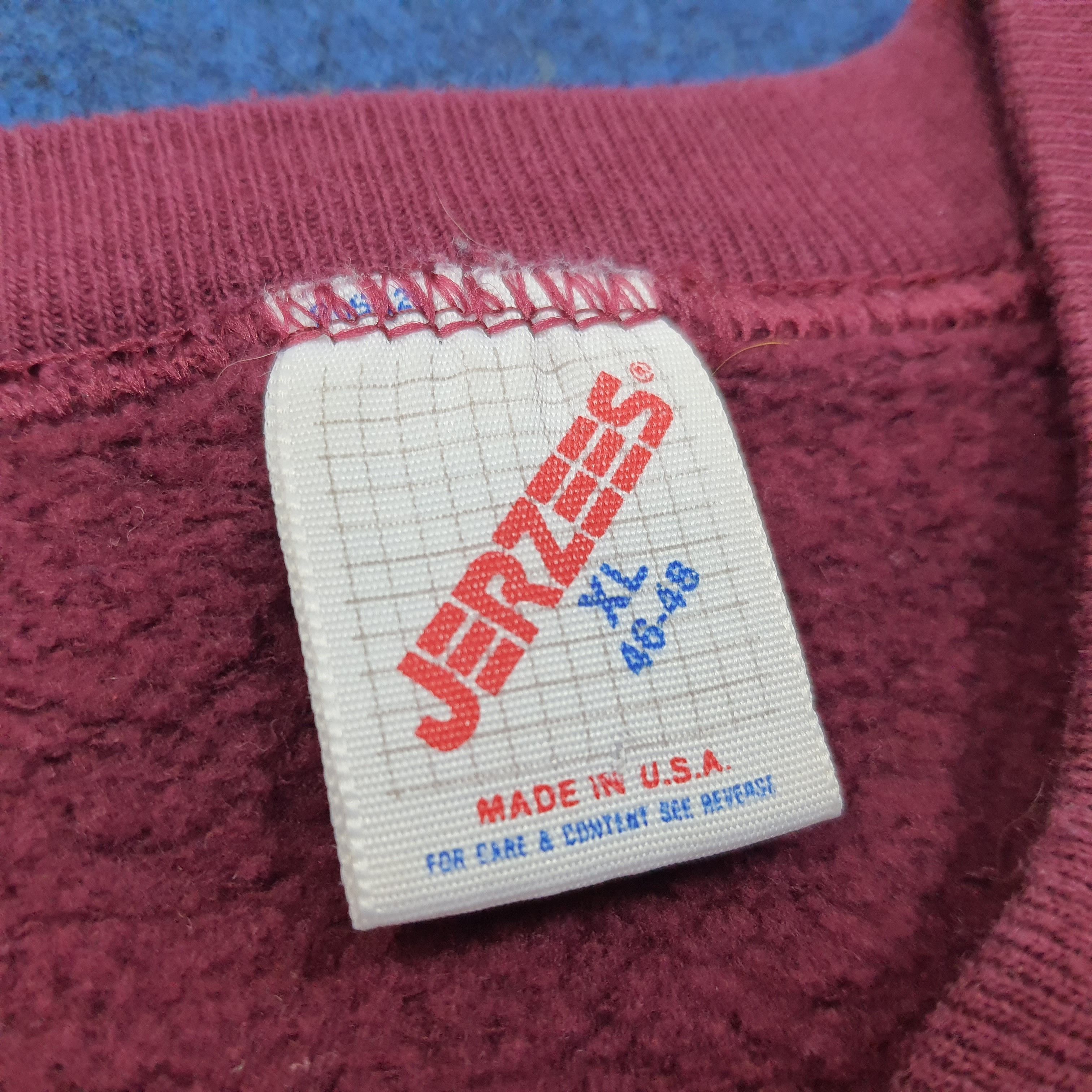 Jerzees Vintage Northeast NHS Vikings Sports Team Sweatshirt C268N19 Size US M / EU 48-50 / 2 - 5 Thumbnail