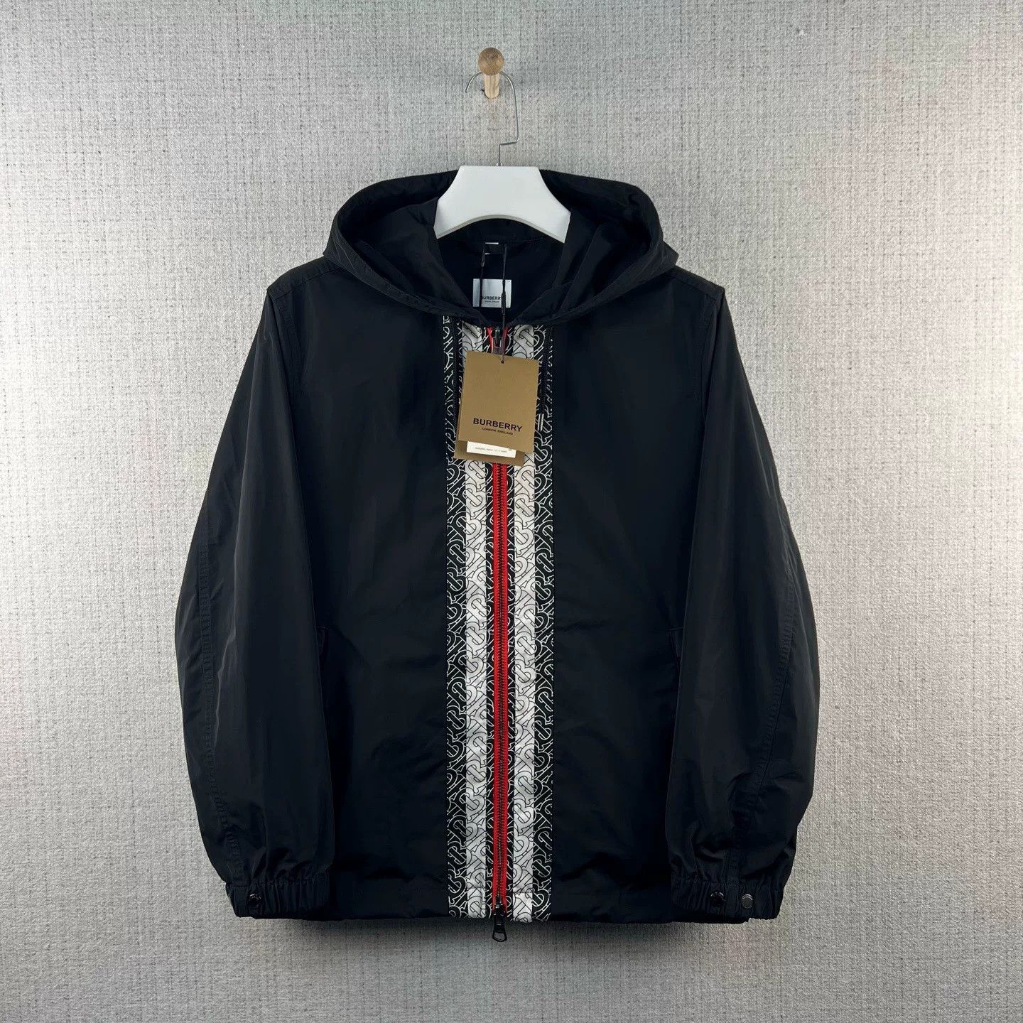 Burberry Burberry Monogram Zip Hooded Jacket Size US S / EU 44-46 / 1 - 1 Thumbnail