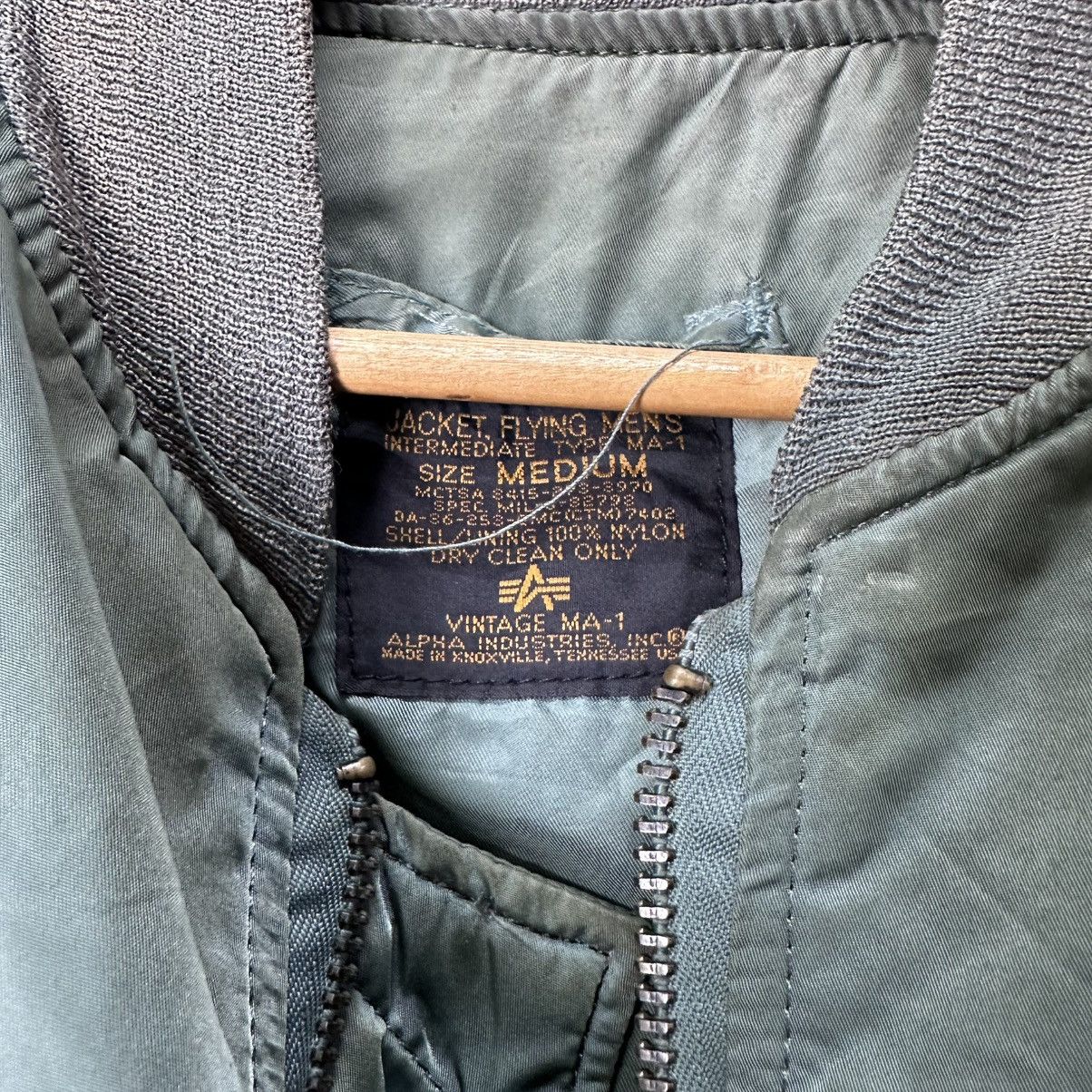 Alpha Industries Vintage Alpha Industries MA-1 Flight Jacket USAF Bomber Size US M / EU 48-50 / 2 - 3 Thumbnail