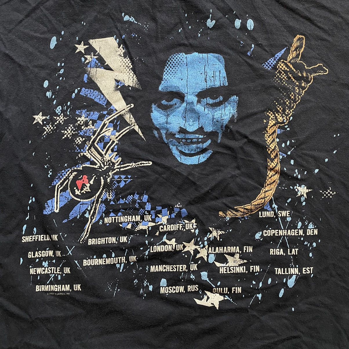 Band Tees VINTAGE ALICE COOPER PSYCHO DRAMA TOUR T SHIRT Size US L / EU 52-54 / 3 - 4 Thumbnail