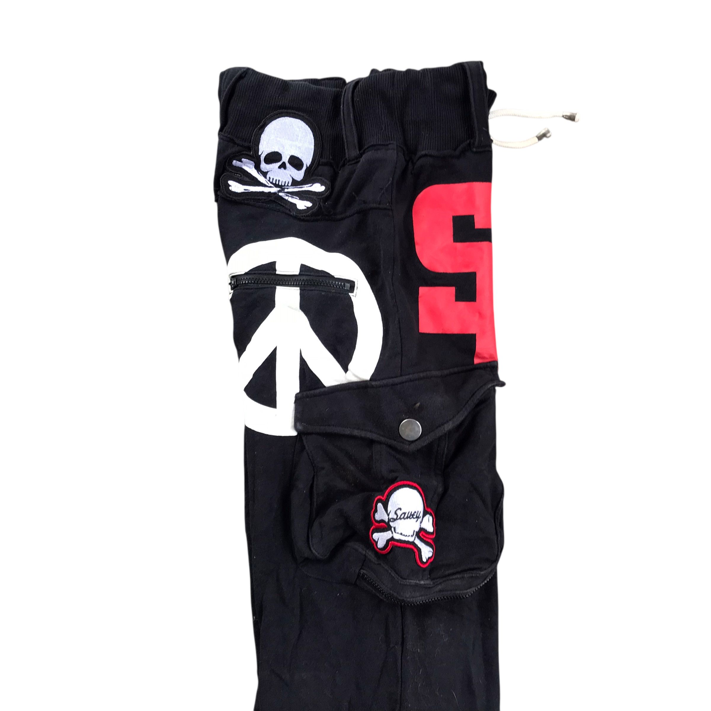 Infinite Archives Rare Vintage Saucy Tactical Pocket Jogger pants Sun Faded Size 26" / US 2 / IT 38 - 9 Thumbnail