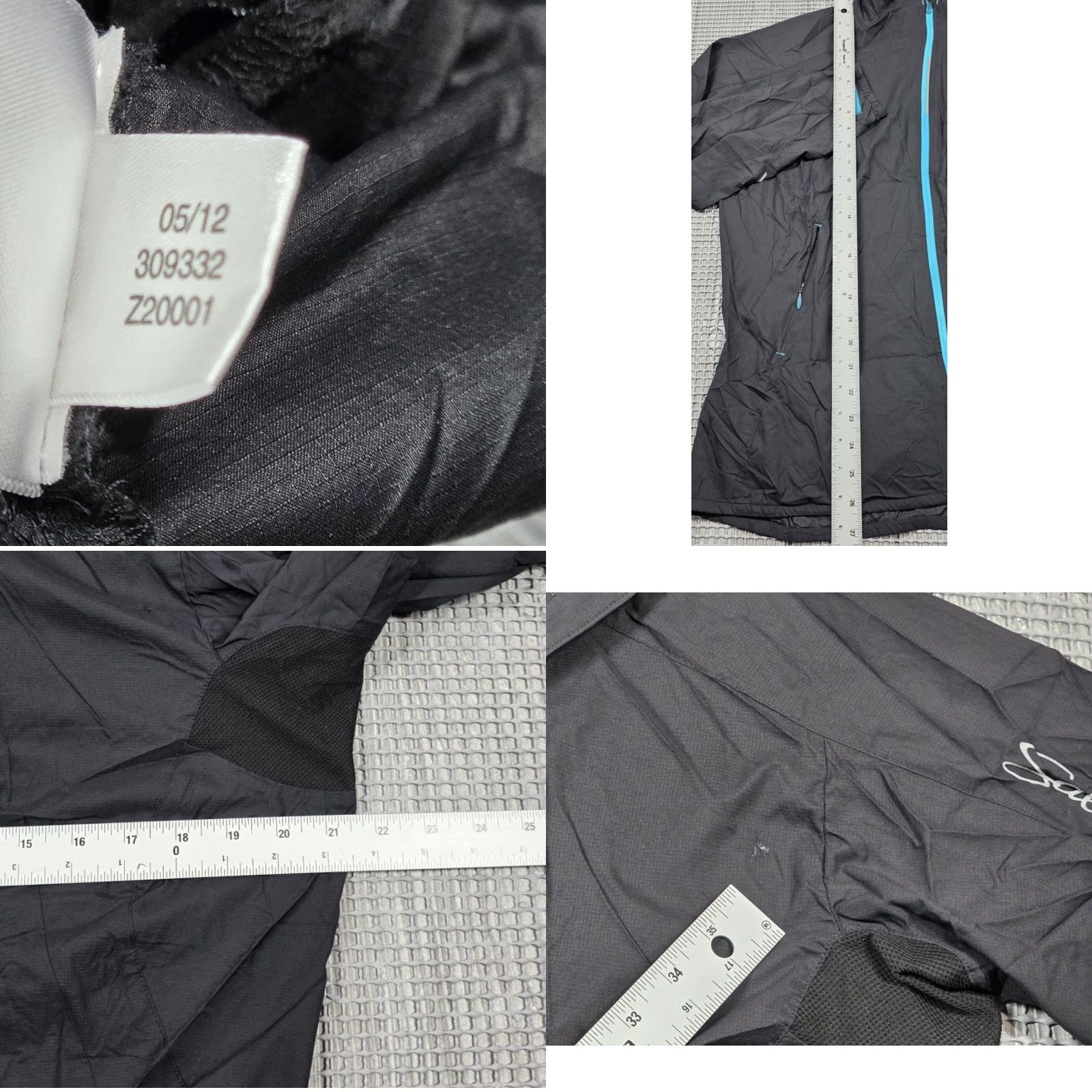 Salomon Salomon ClimaWind Women XL Nordic Ski Jacket Black Lightweight Nylon Windbreaker Jacket Windbreaker, Women XL Black Salomon ClimaWind Size XL / US 12-14 / IT 48-50 - 10 Thumbnail