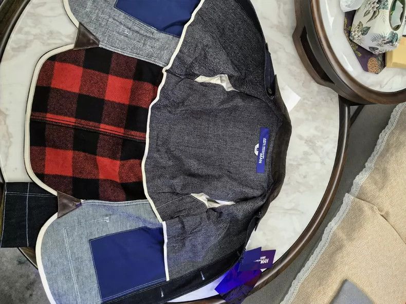 Junya Watanabe Junya Watanabe The same patchwork denim jacket by JUNYA WA Size US L / EU 52-54 / 3 - 4 Thumbnail