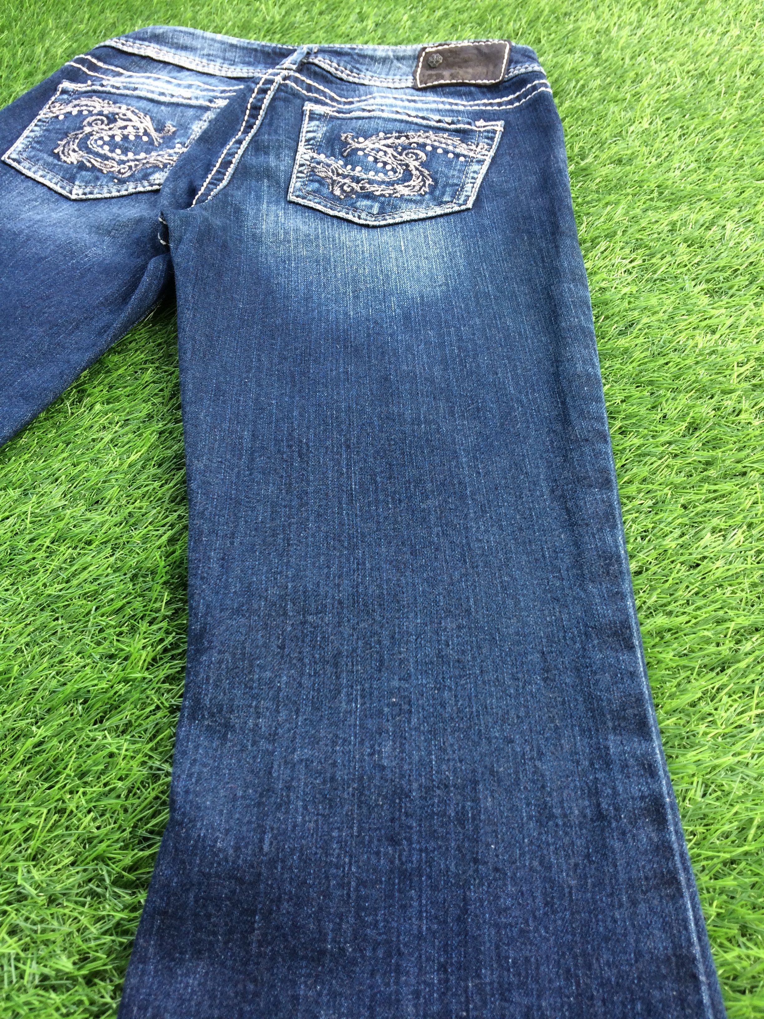Designer × Silver Jeans Co. Silver Jeans Bootcut Stretch Jeans D-844 Size 27" / US 4 / IT 40 - 7 Thumbnail