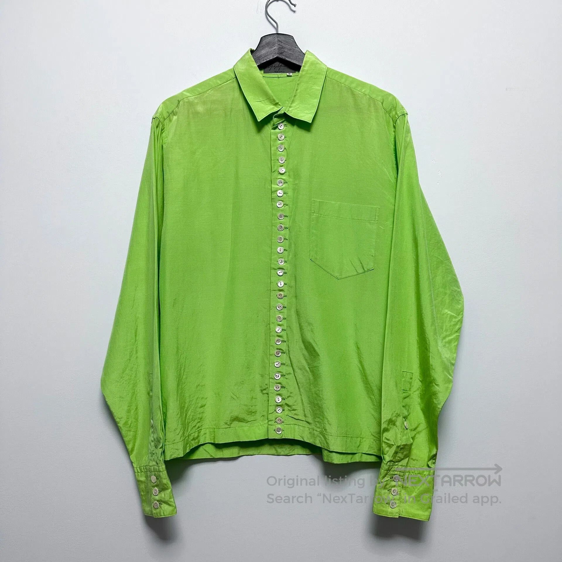 Yohji Yamamoto Yohji Yamamoto Green Button. Size US M / EU 48-50 / 2 - 1 Thumbnail