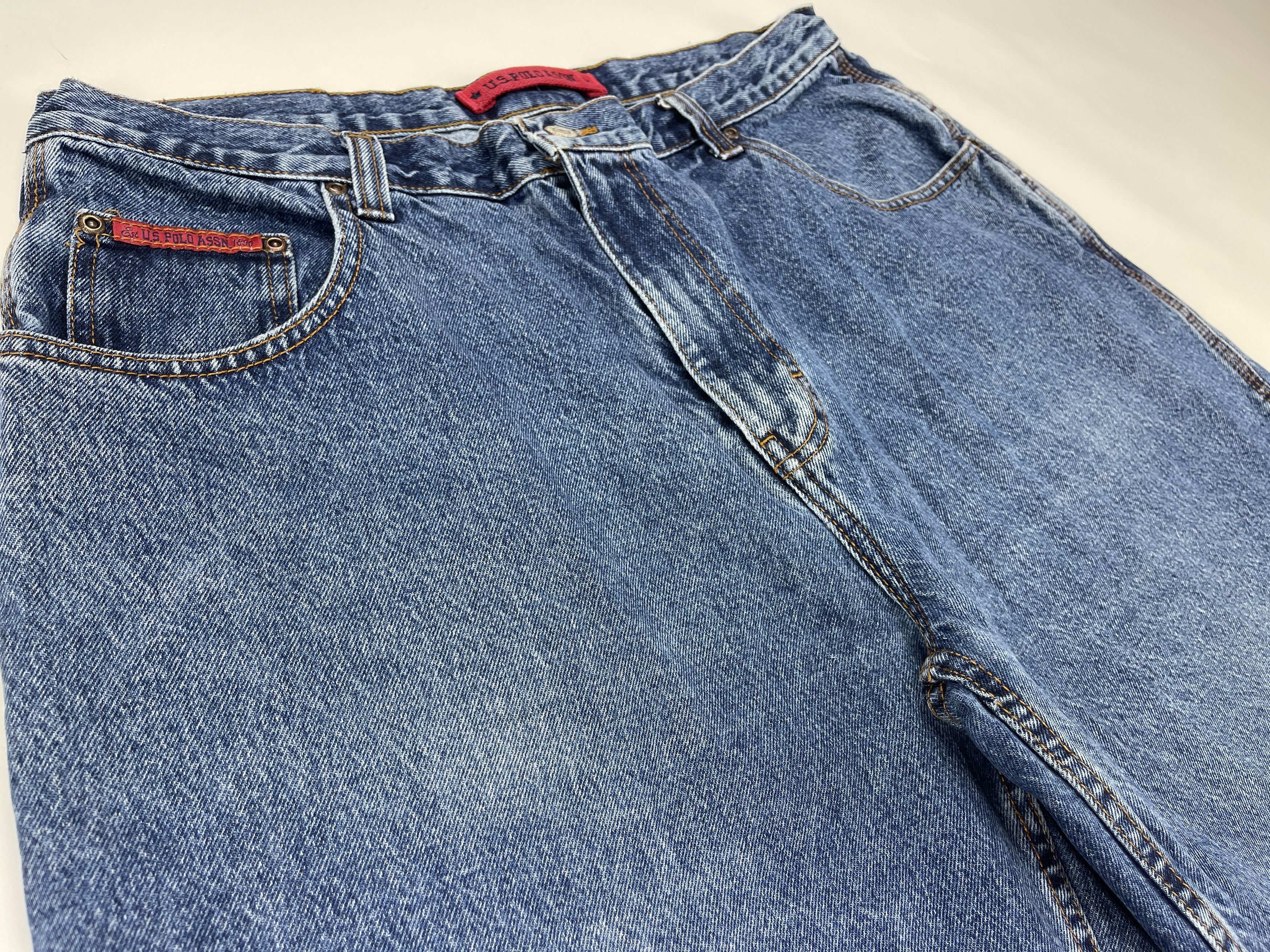 U.S. Polo Assn. U.S. Polo Assn jeans shorts USPA vintage baggy skater 90s 38 Size US 38 / EU 54 - 9 Thumbnail