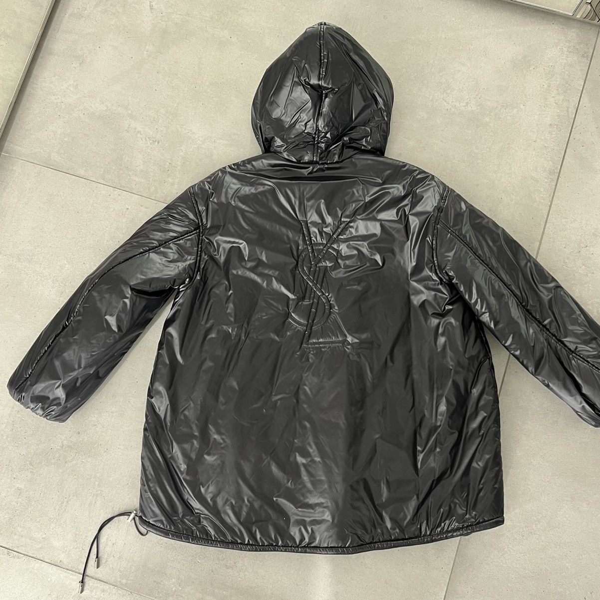 Saint Laurent Paris Saint Laurent YSL Logo Rain Jacket in Large Size US L / EU 52-54 / 3 - 2 Thumbnail