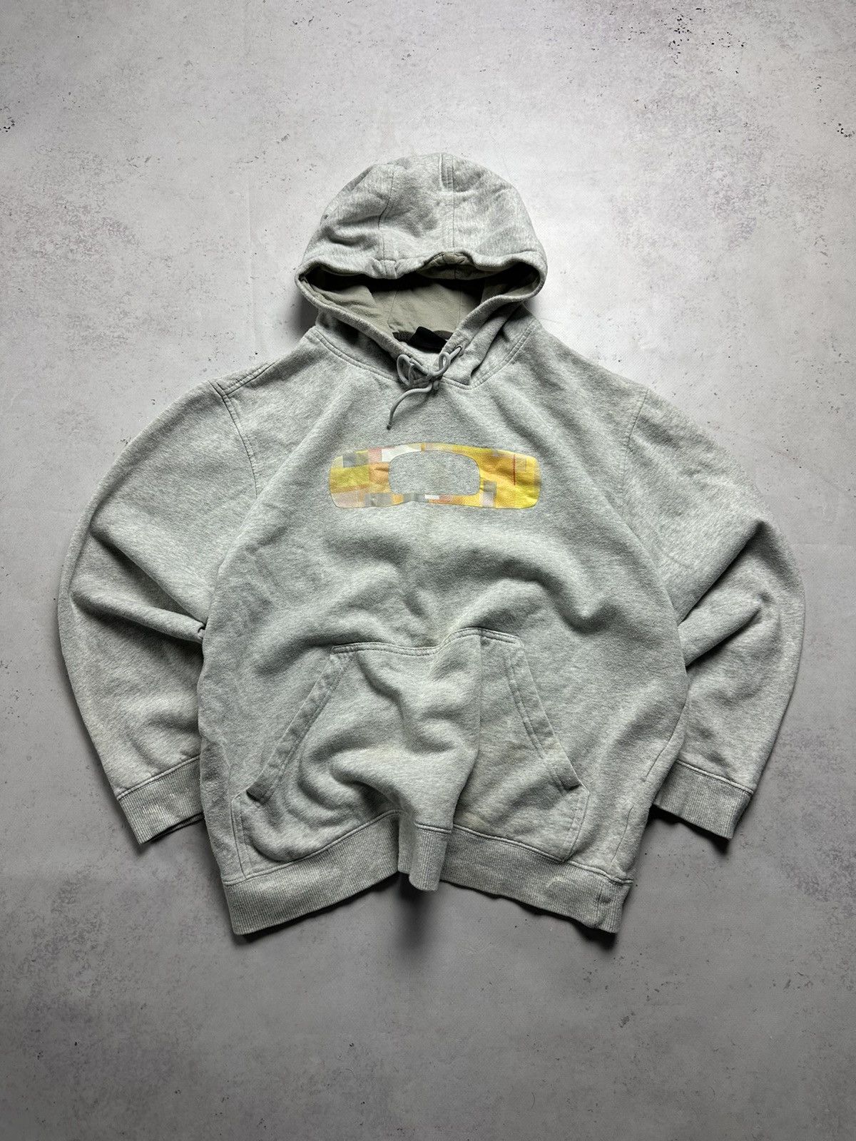 Oakley × Streetwear × Vintage Vintage Oakley Boxy Hoodie Archive 