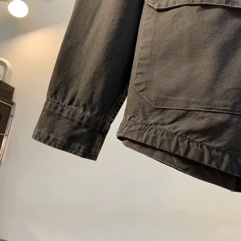 Vintage Washed Vintage Retro Streetwear Long Sleeve Shirt Jacket Size US M / EU 48-50 / 2 - 5 Thumbnail
