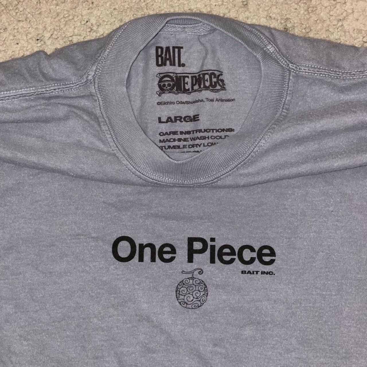 Bait Bait x One Piece Luffy Gear 5 t shirt anime manga Size US L / EU 52-54 / 3 - 3 Thumbnail