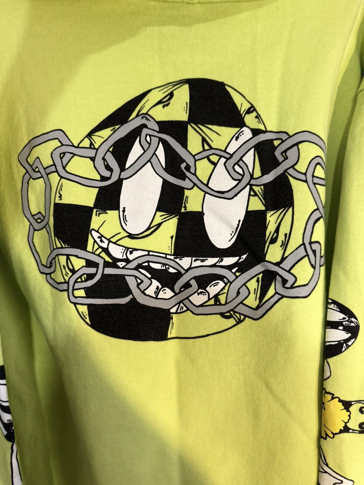 Chrome Hearts Chrome Hearts Green “Chain Games” Hoodie Size US L / EU 52-54 / 3 - 3 Thumbnail