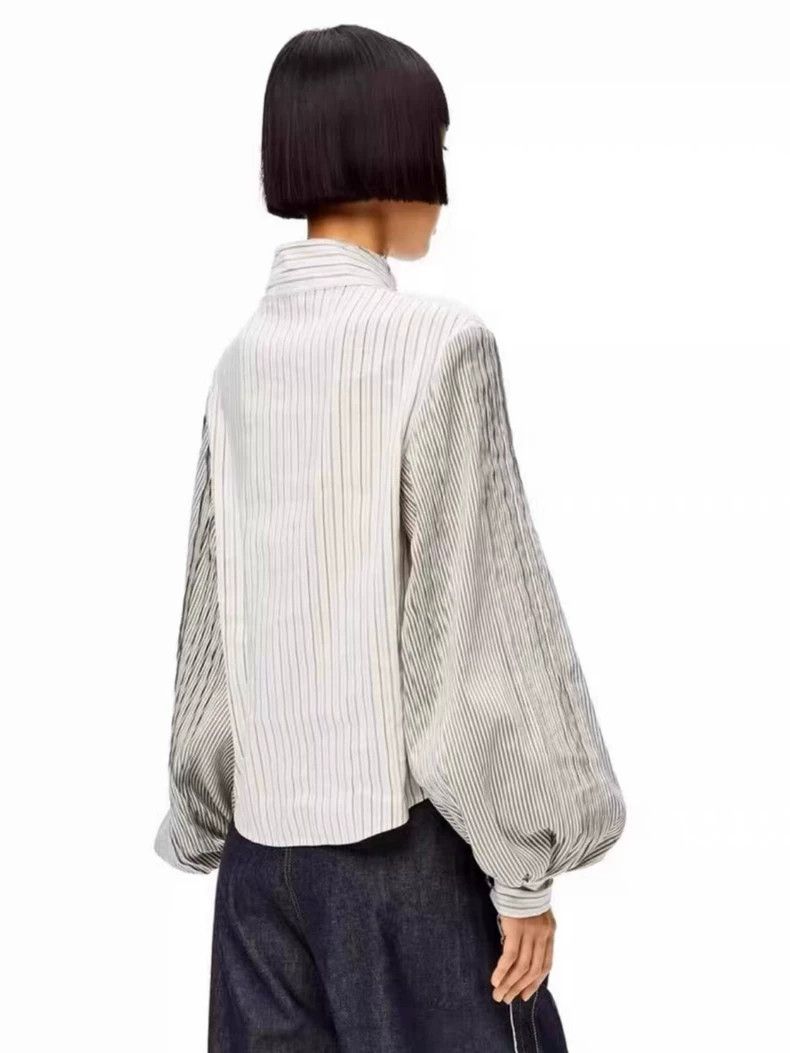Loewe LOEWE Striped lantern sleeve shirt Size XXS / US 00 / IT 34 - 8 Thumbnail