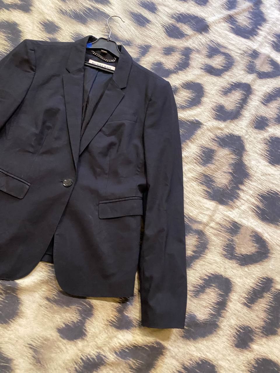 Burberry Blazer Vintage black Burberry luxury streetwear Y2K Size L / US 10 / IT 46 - 9 Thumbnail