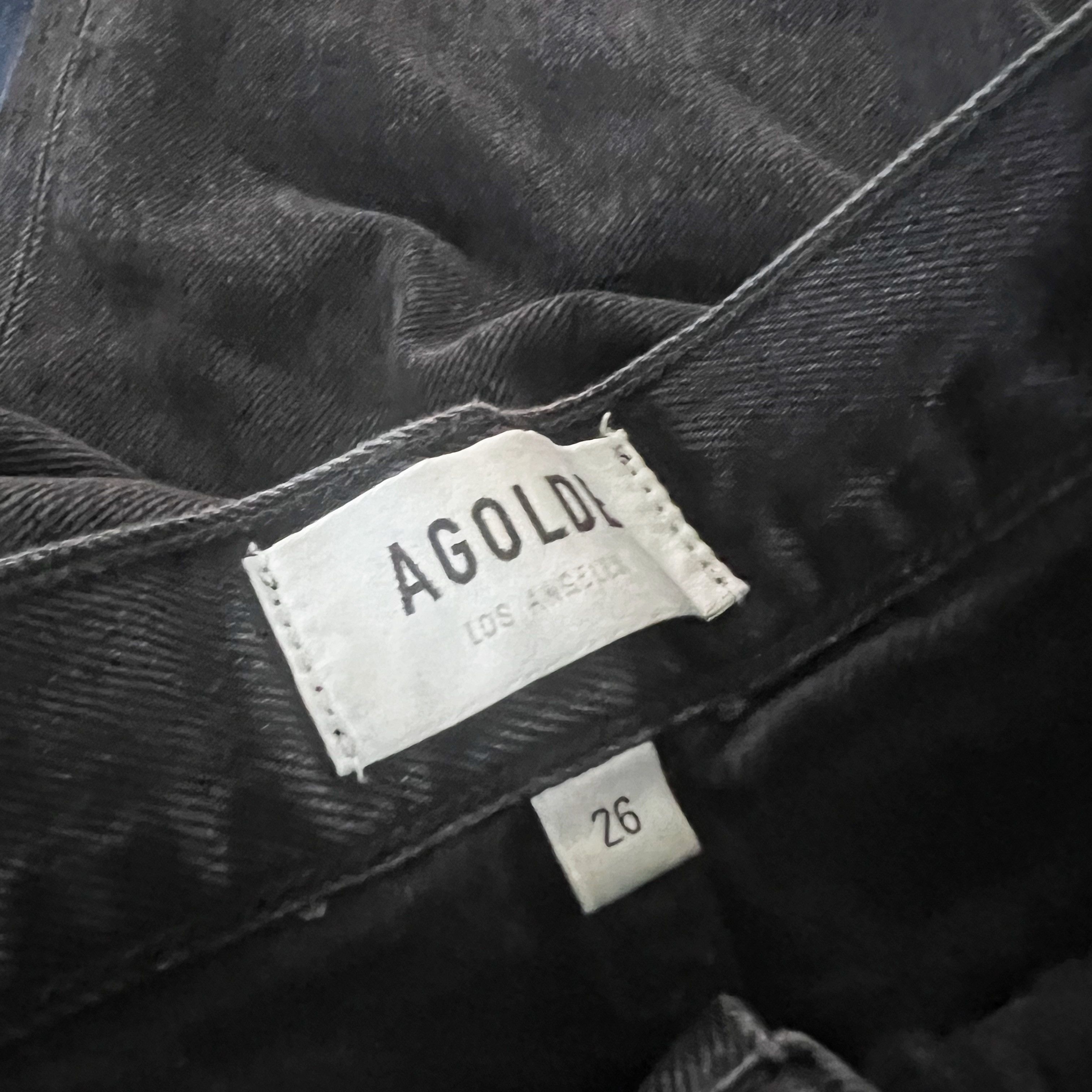 Agolde Agolde Lana Mid Rise Straight Leg Cotton Size 26" / US 2 / IT 38 - 2 Thumbnail