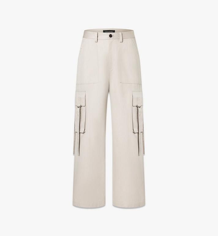 MCM o1mt1gz0325 Straight Pant in Light Beige Size US 34 / EU 50 - 1 Preview