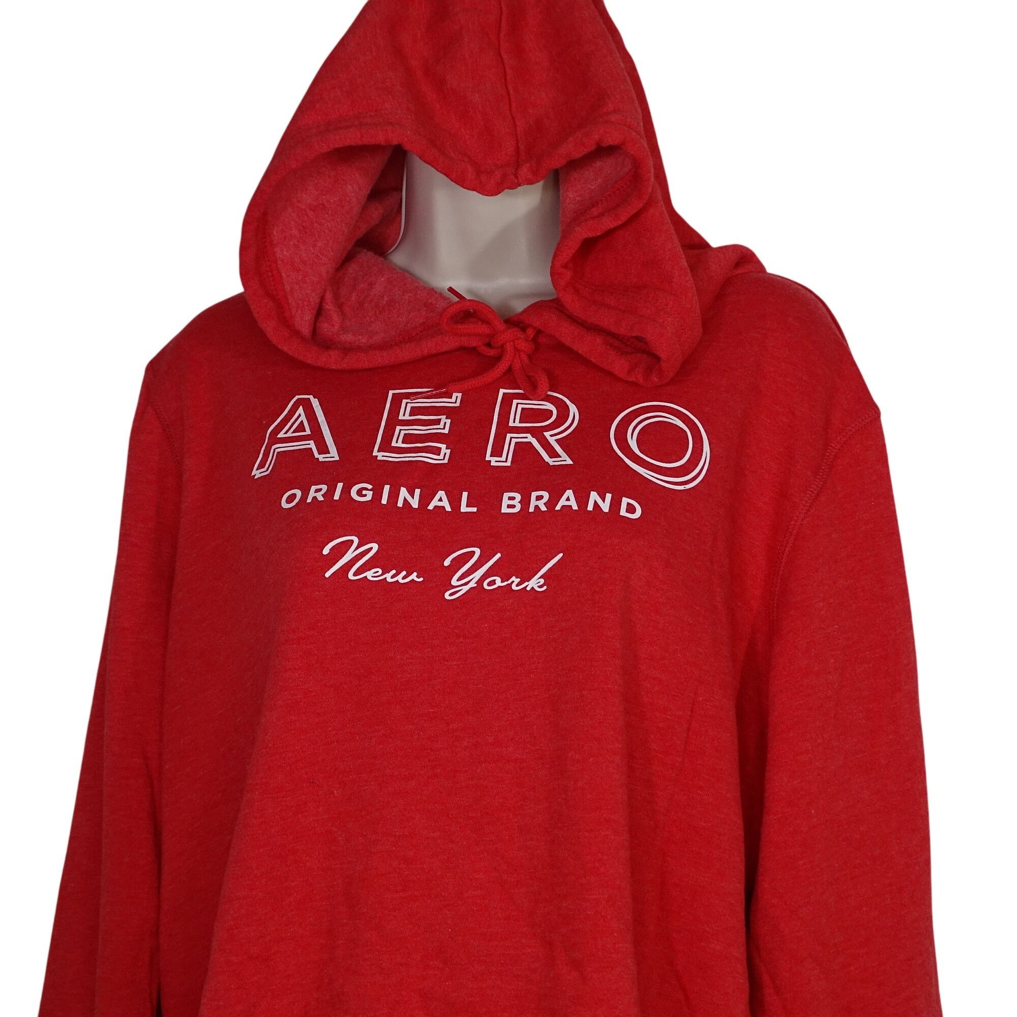 Aeropostale Aeropostale Red Graphic Hoodie Sweatshirt Women Size L Size L / US 10 / IT 46 - 2 Thumbnail