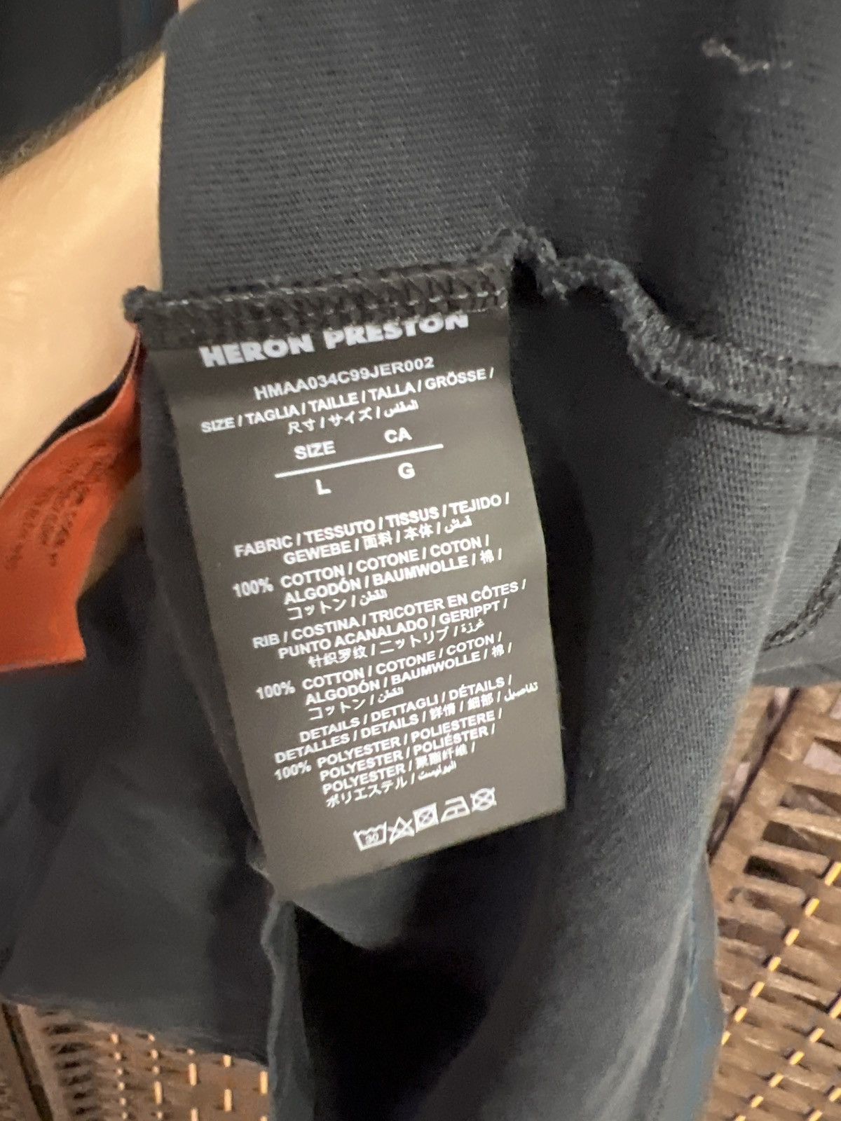 Heron Preston Heron Preston Essential Black T-shirt Size US L / EU 52-54 / 3 - 2 Thumbnail