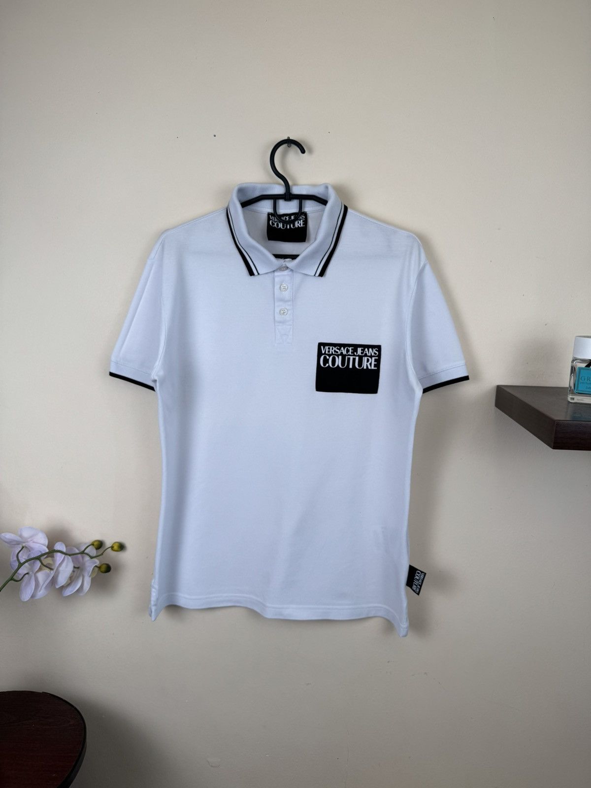 Versace Jeans Couture Versace Jeans Couture T shirt Men’s L White Luxury Casual Size US L / EU 52-54 / 3 - 1 Thumbnail