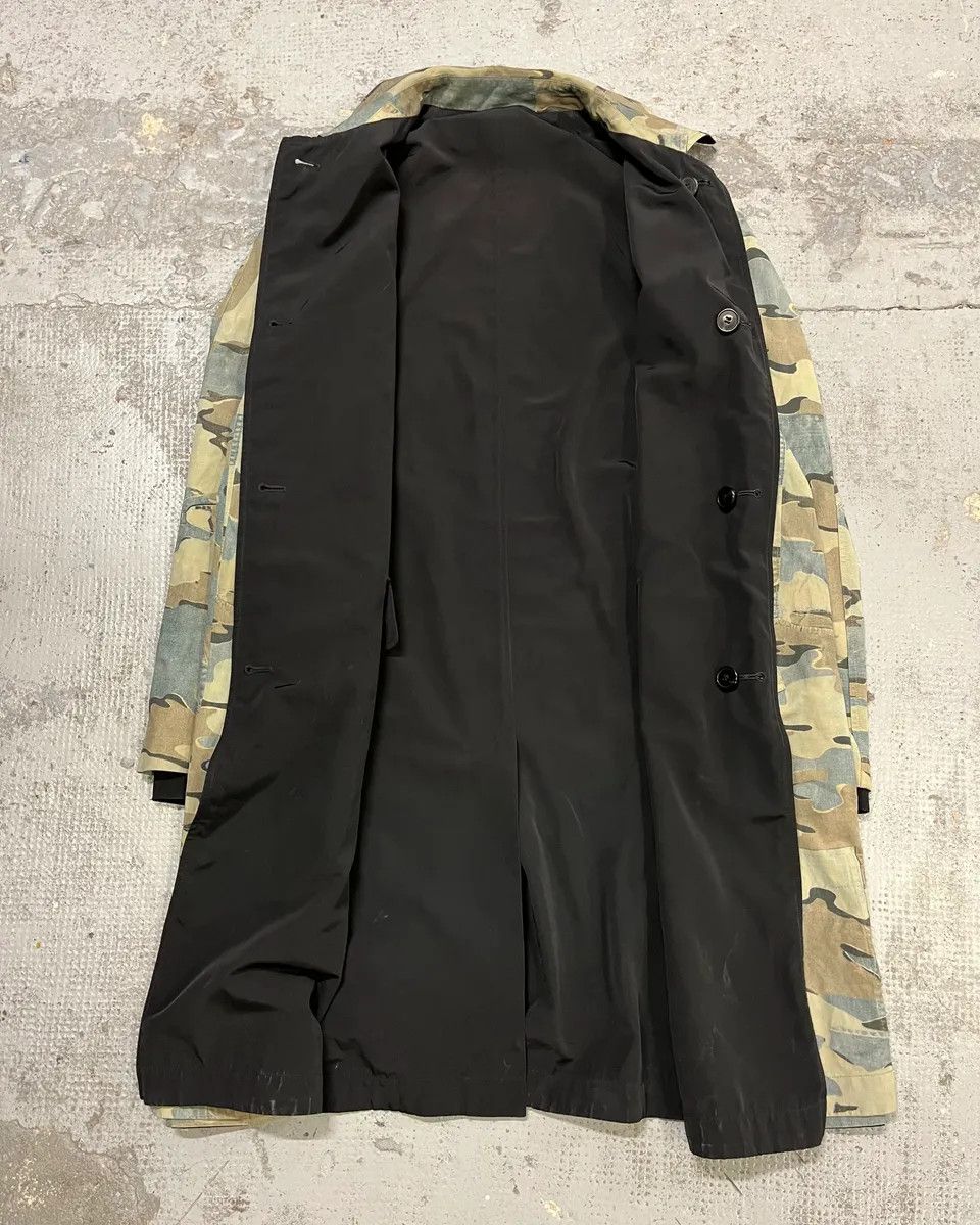Dries Van Noten SS2017 Dries Van Noten Black & Camo Reversible Trench Coat Size US M / EU 48-50 / 2 - 12 Thumbnail