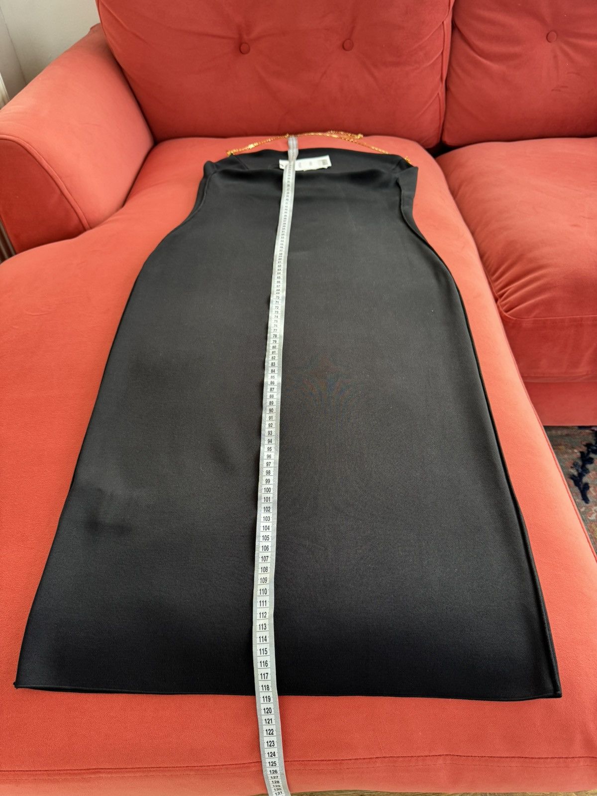 Bottega Veneta Bottega Veneta New chain details black midi dress, size S Size S / US 4 / IT 40 - 13 Thumbnail