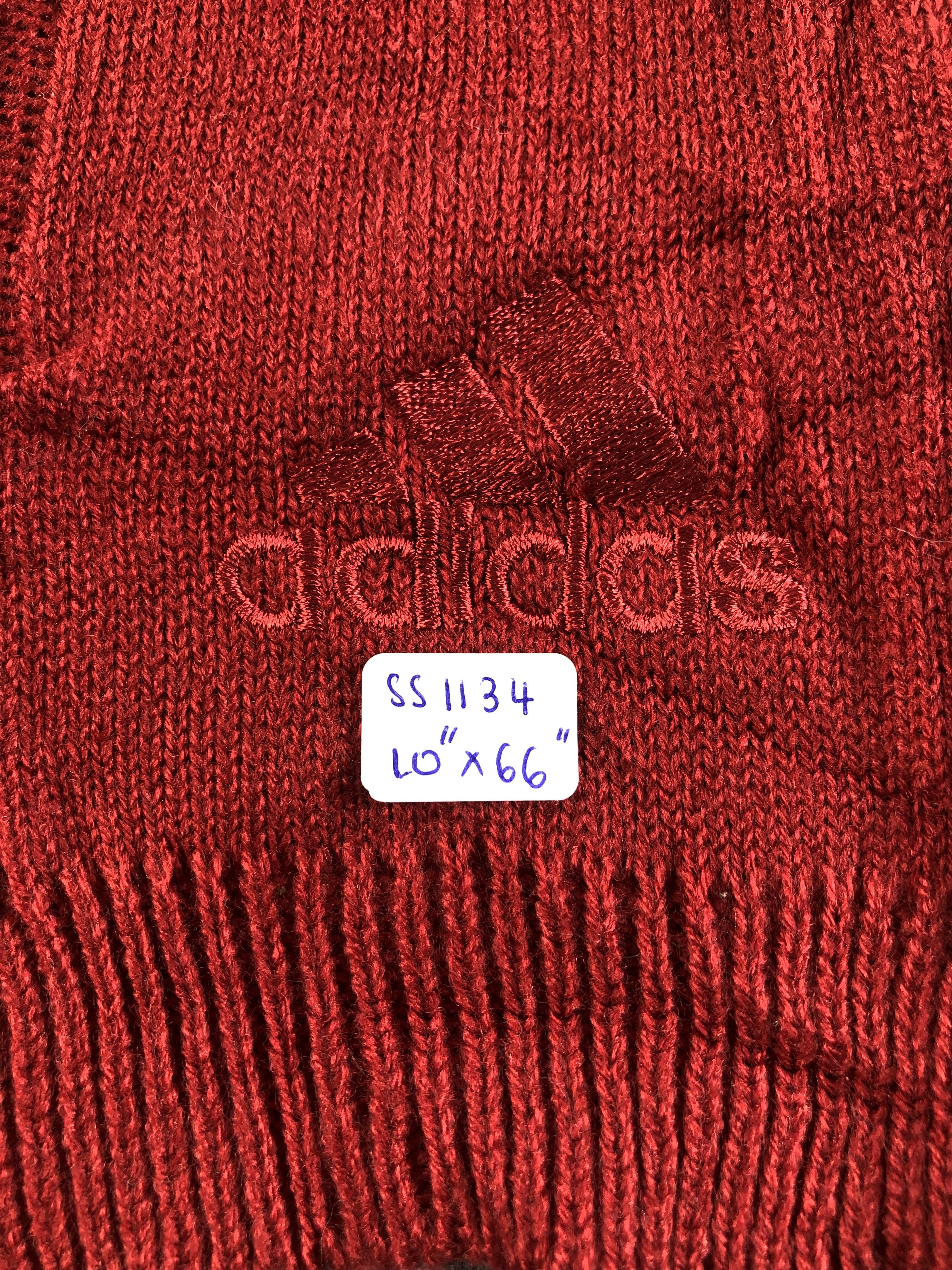 Vintage Adidas Scarf / Muffler / Neckwear Size ONE SIZE - 3 Thumbnail