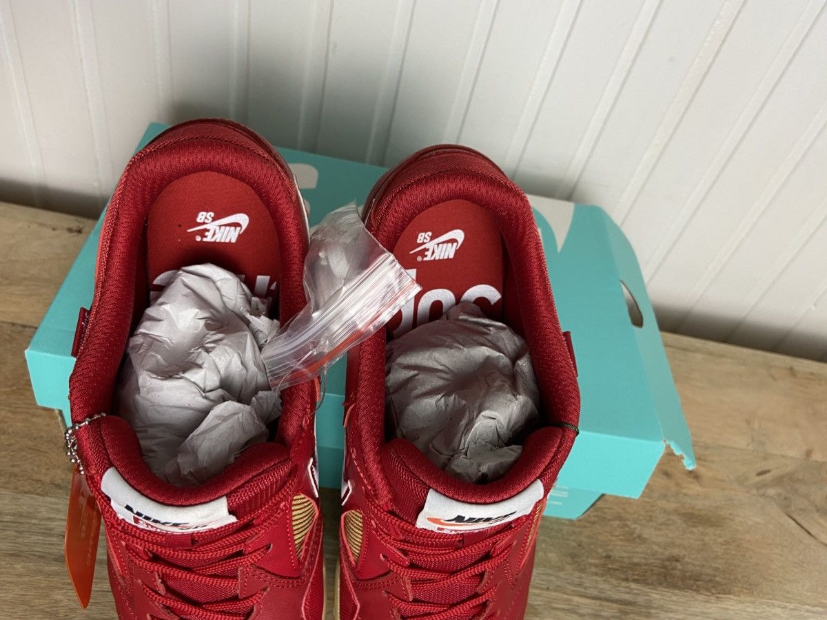 Nike × Supreme New Nike SB Gato "Supreme Red" Authentic 2018 Size 10US Size US 10 / EU 43 - 10 Thumbnail