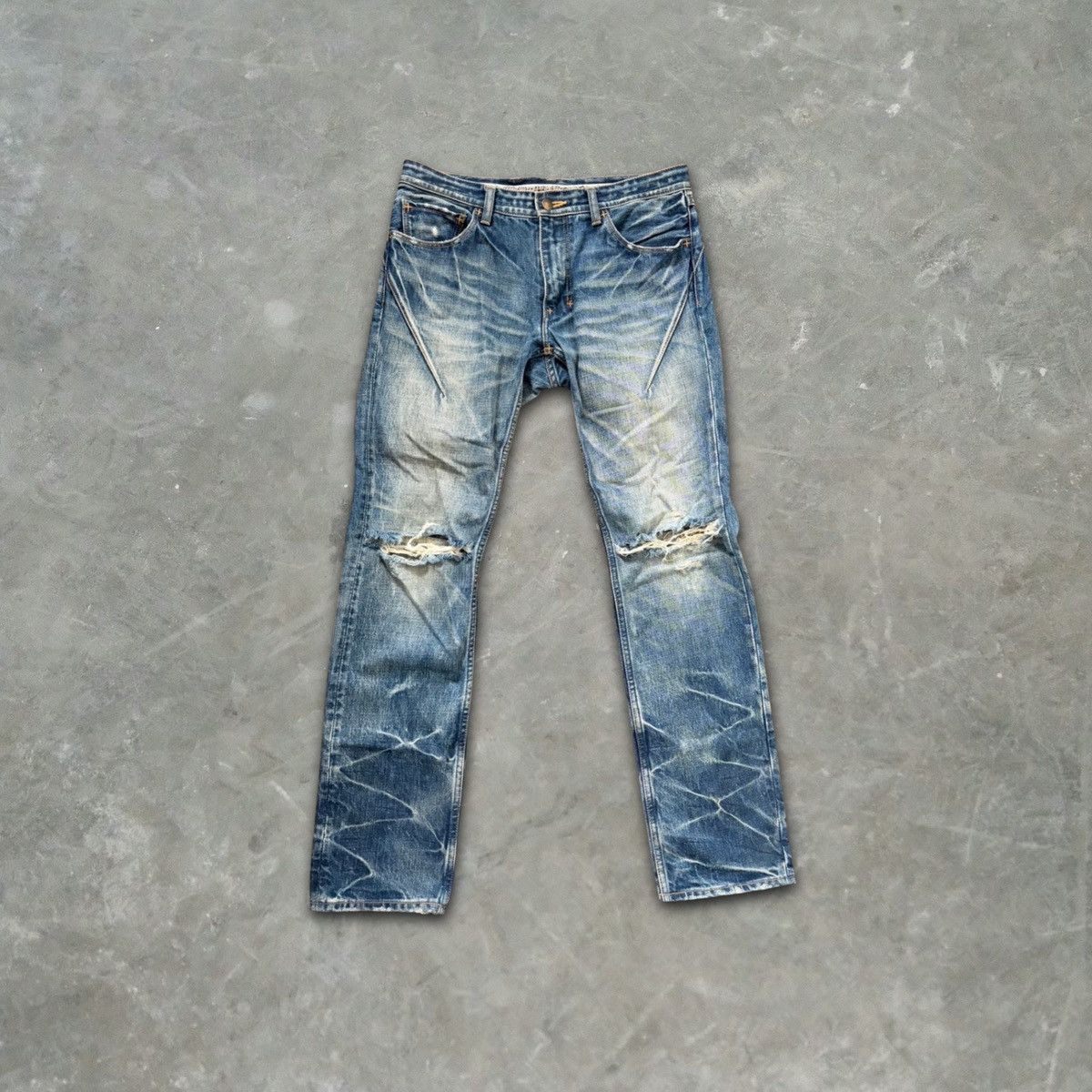 Number (N)ine Number Nine SS07 “Love, God, Murder” Pain Denim