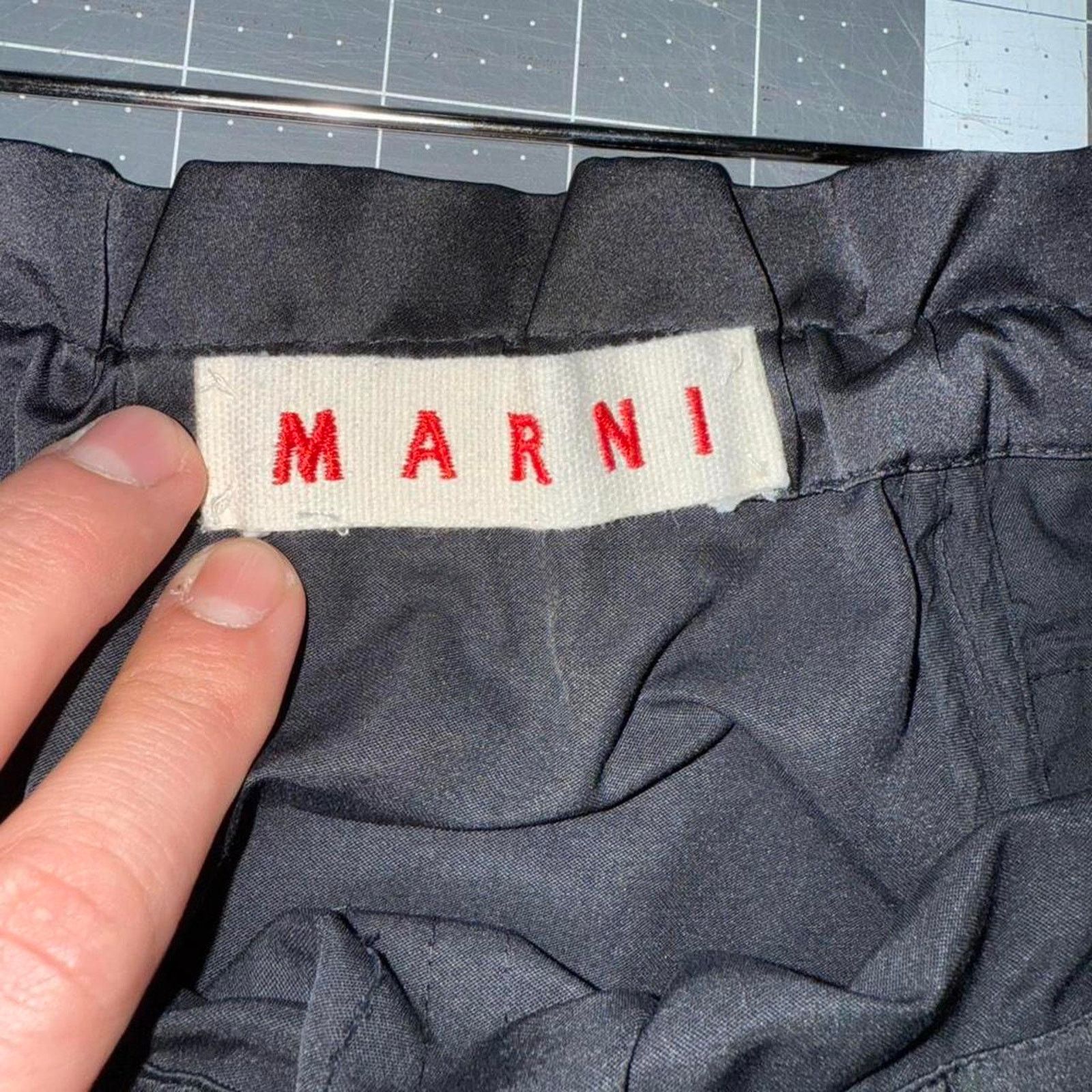 Marni Black marni mini skirt Size 28" / US 6 / IT 42 - 4 Thumbnail