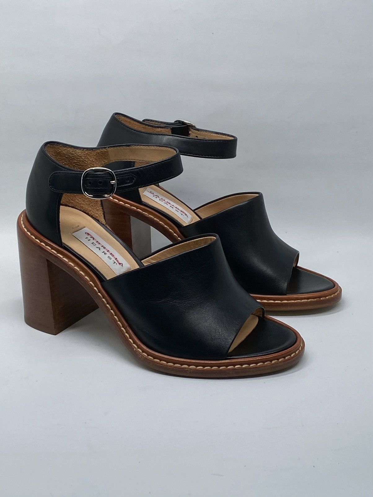 Gabriela Hearst Gabriela Hearst Beau Leather Ankle-Strap Sandals size 36 Size US 6 / IT 36 - 2 Thumbnail