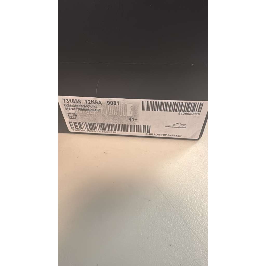 Saint Laurent Paris o1rshd1 Club Low top Sneakers in Off-White Size US 8.5 / EU 41-42 - 19 Thumbnail