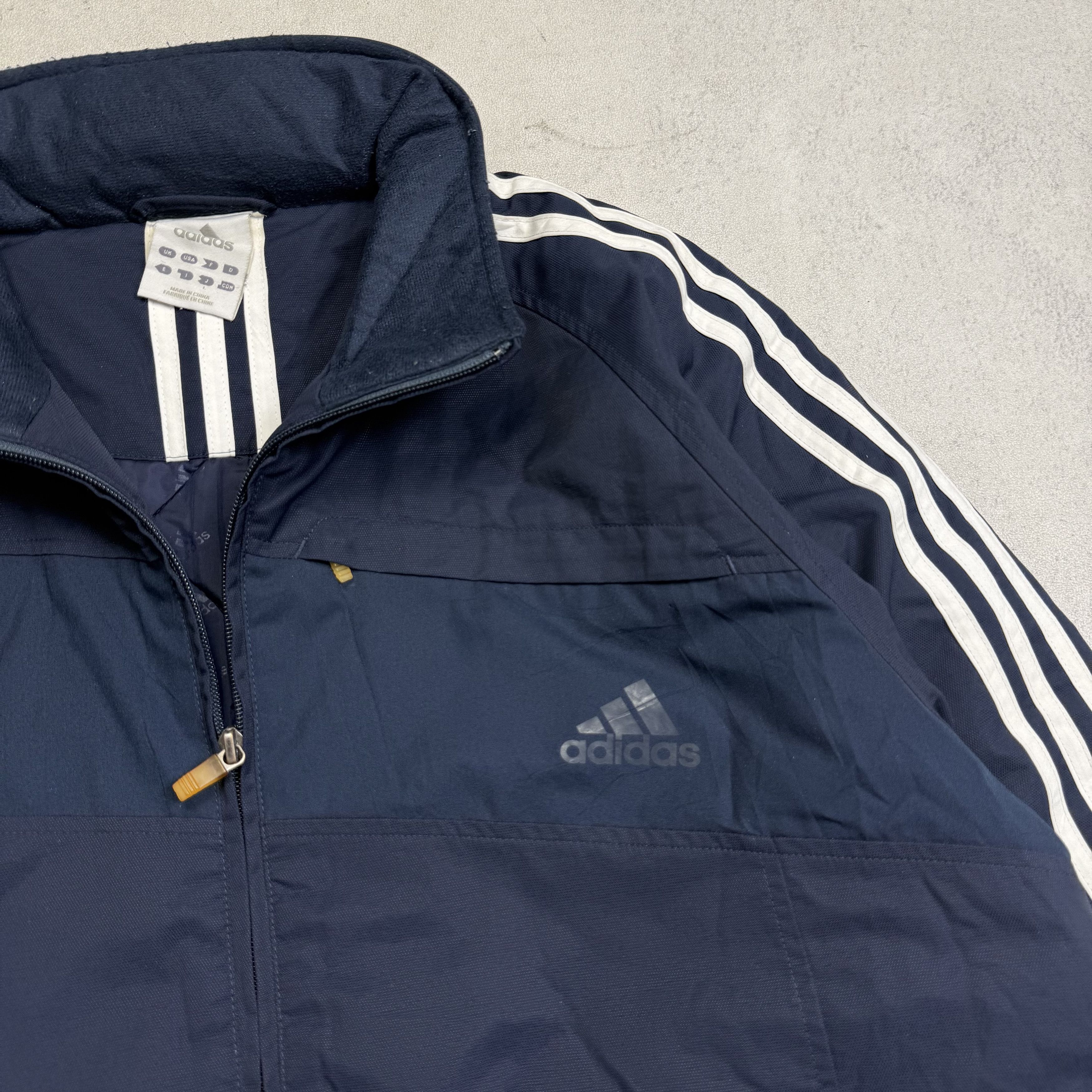 Adidas Adidas Three Stripes Puffer Jacket Size US L / EU 52-54 / 3 - 2 Thumbnail