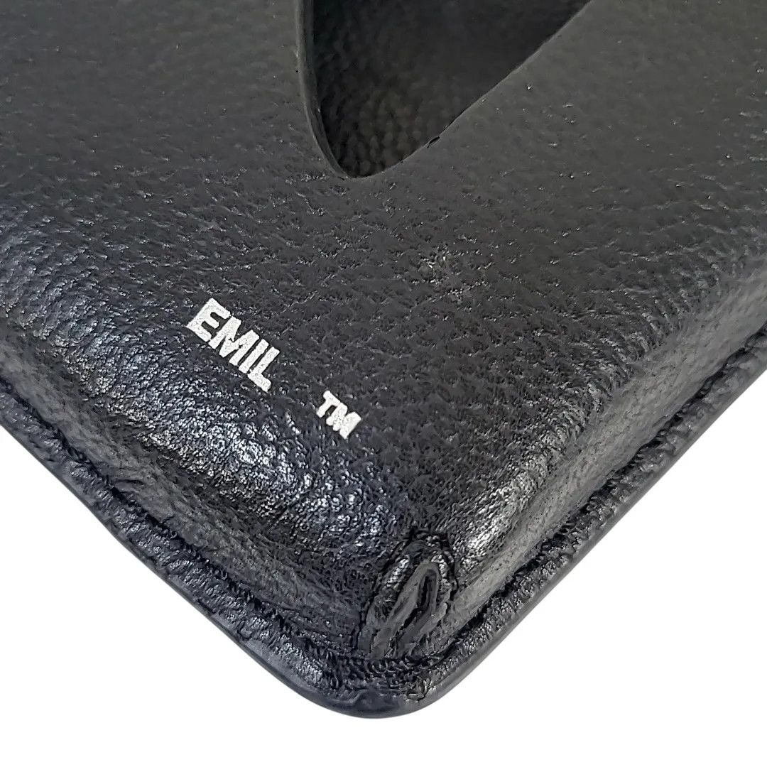 Heliot Emil Leather Phone Holder Smartphone Case Shoulder Bag Black Size ONE SIZE - 6 Thumbnail