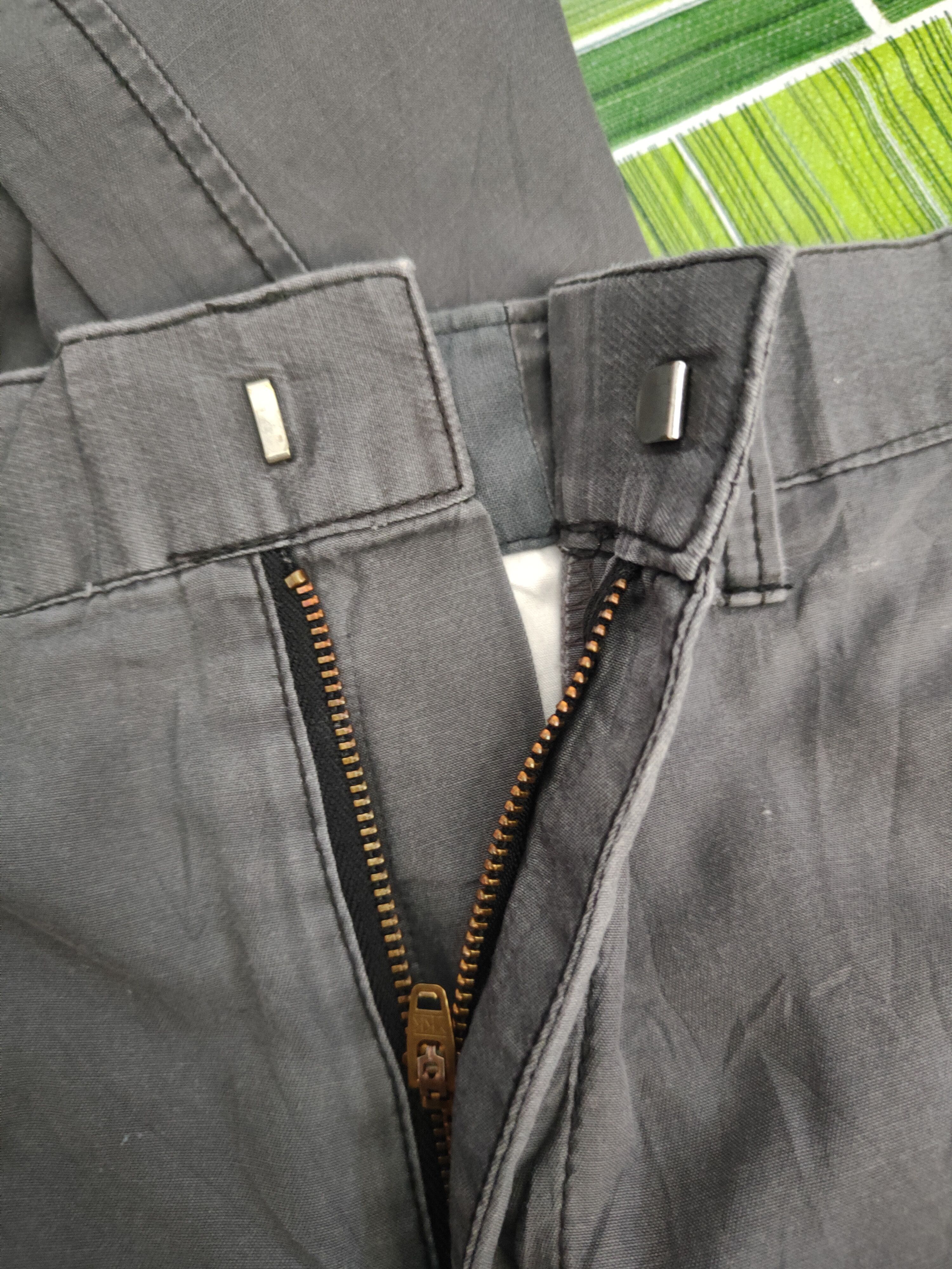 Japanese Brand G.Ground Gray Faded Multipocket Tactical Cargo Pants #S2456 Size US 34 / EU 50 - 13 Thumbnail