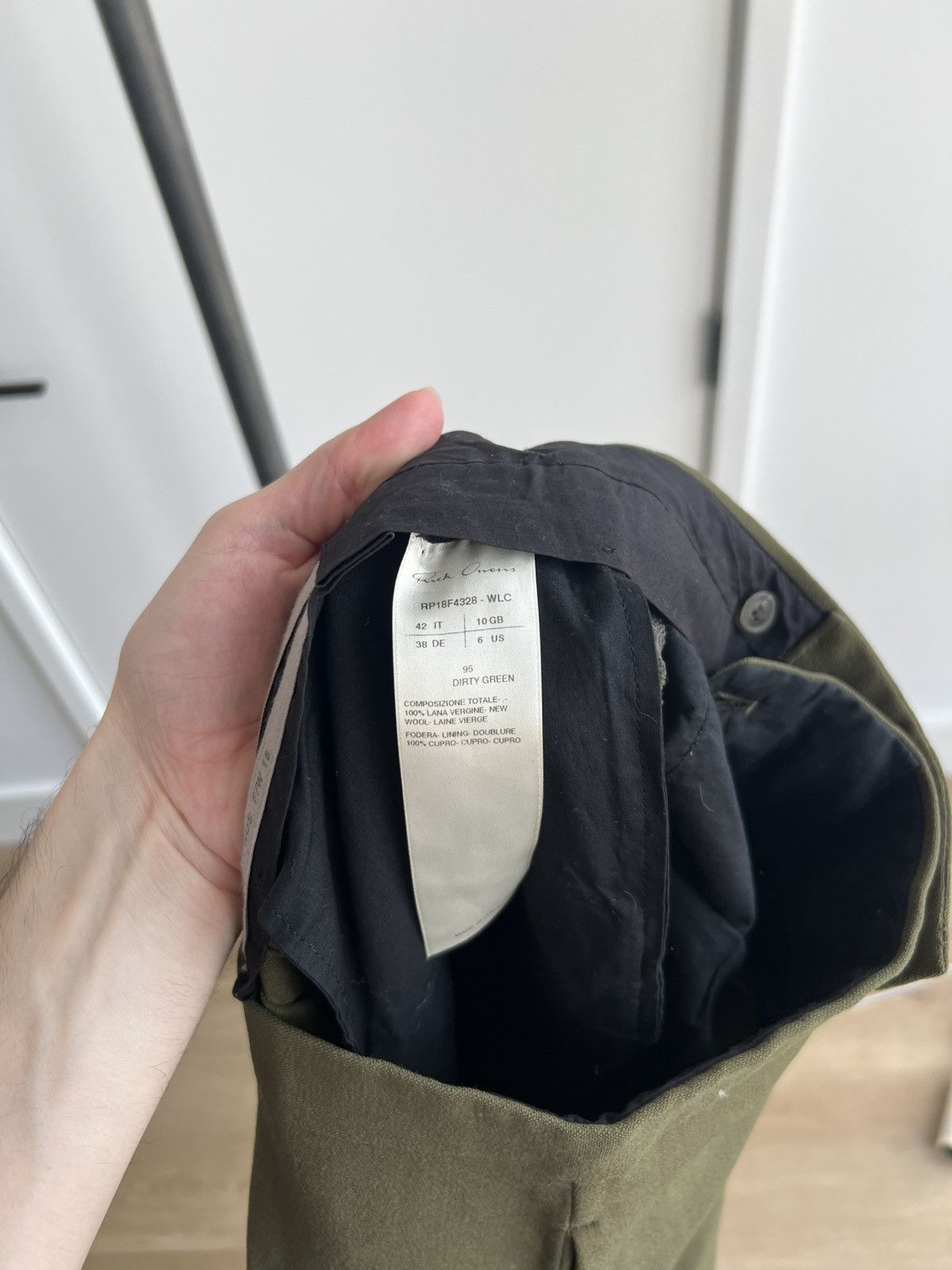 Rick Owens AW18 SISYPHUS “Soultrain” Wide Pants Size US 28 / EU 44 - 6 Thumbnail